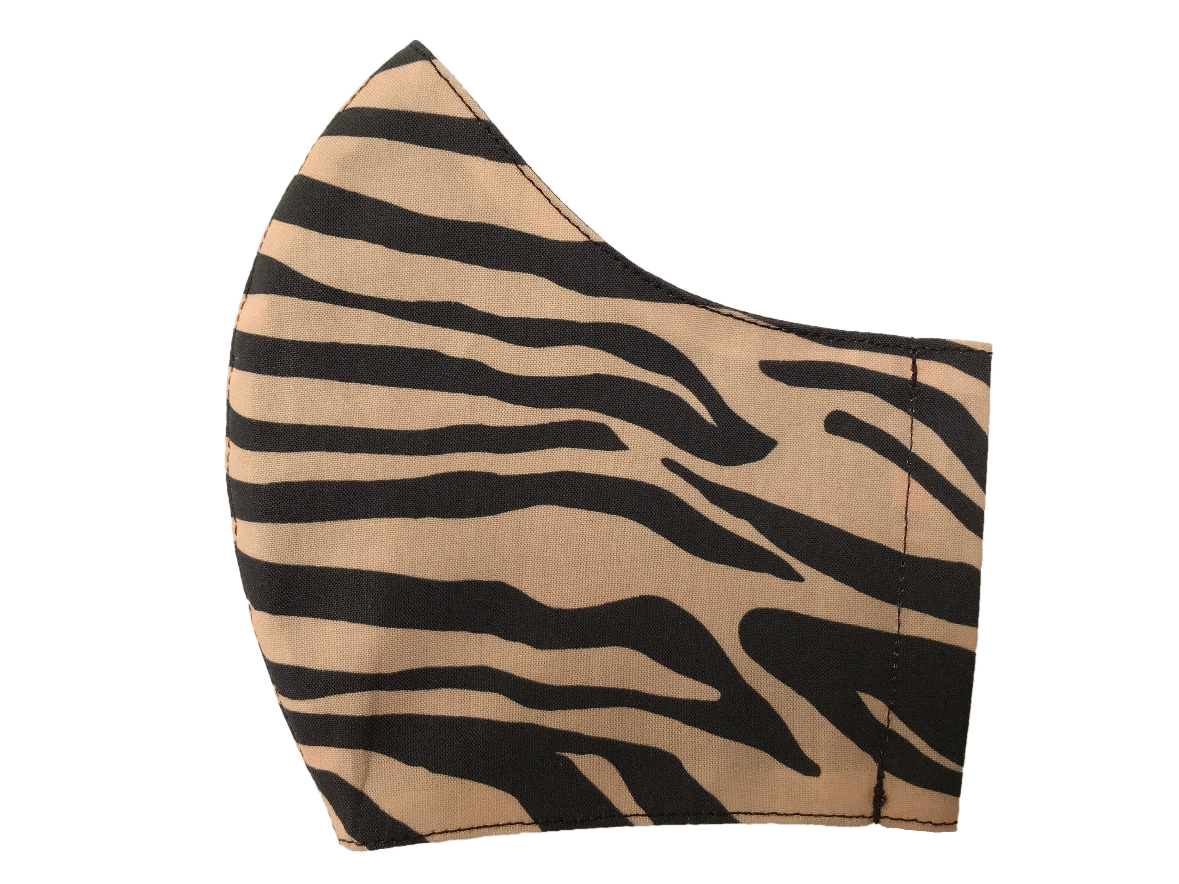 Zebra Brown Mask