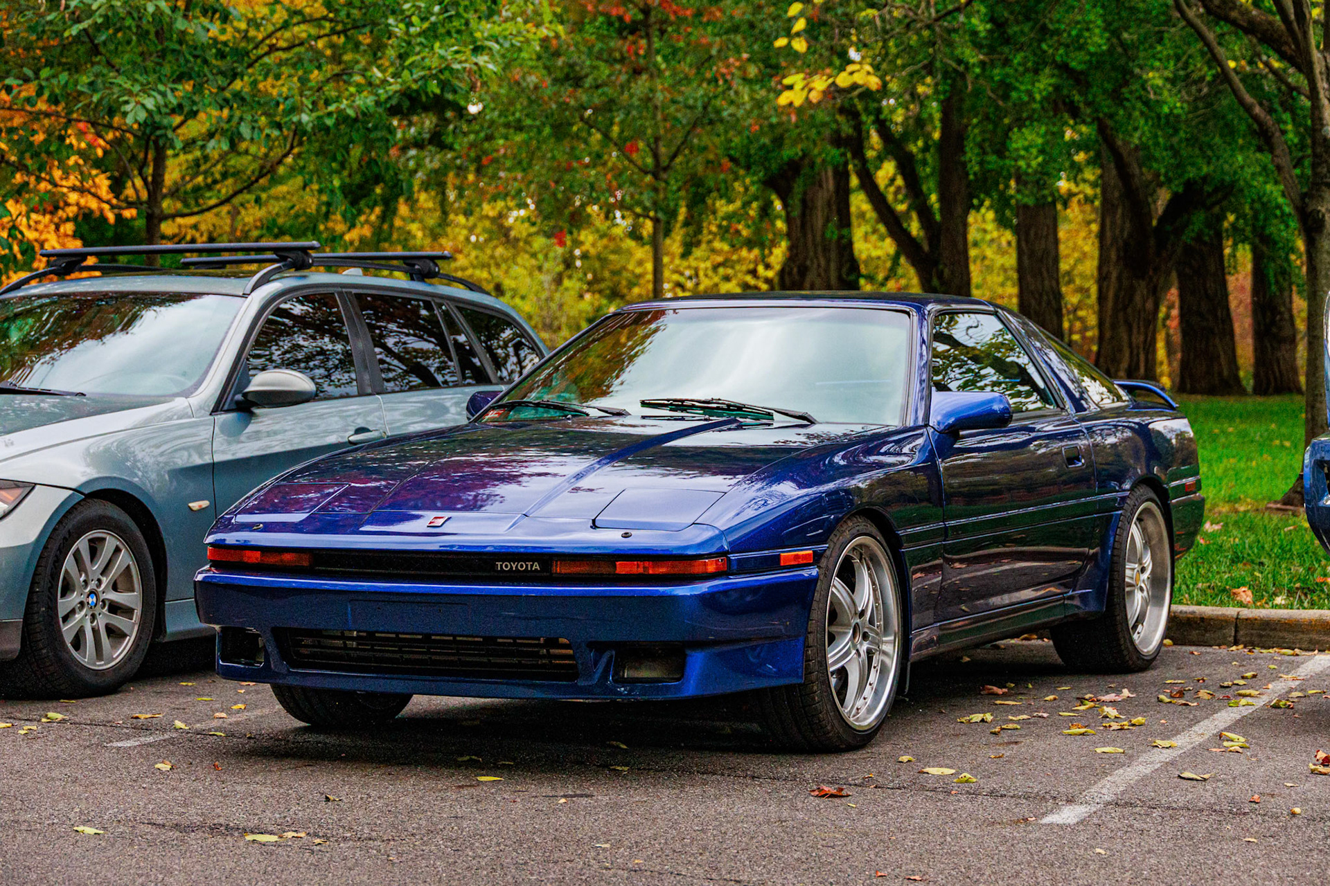 Very clean old Toyota Supra, spotted at the Franklin Conservatory, Columbus, OH