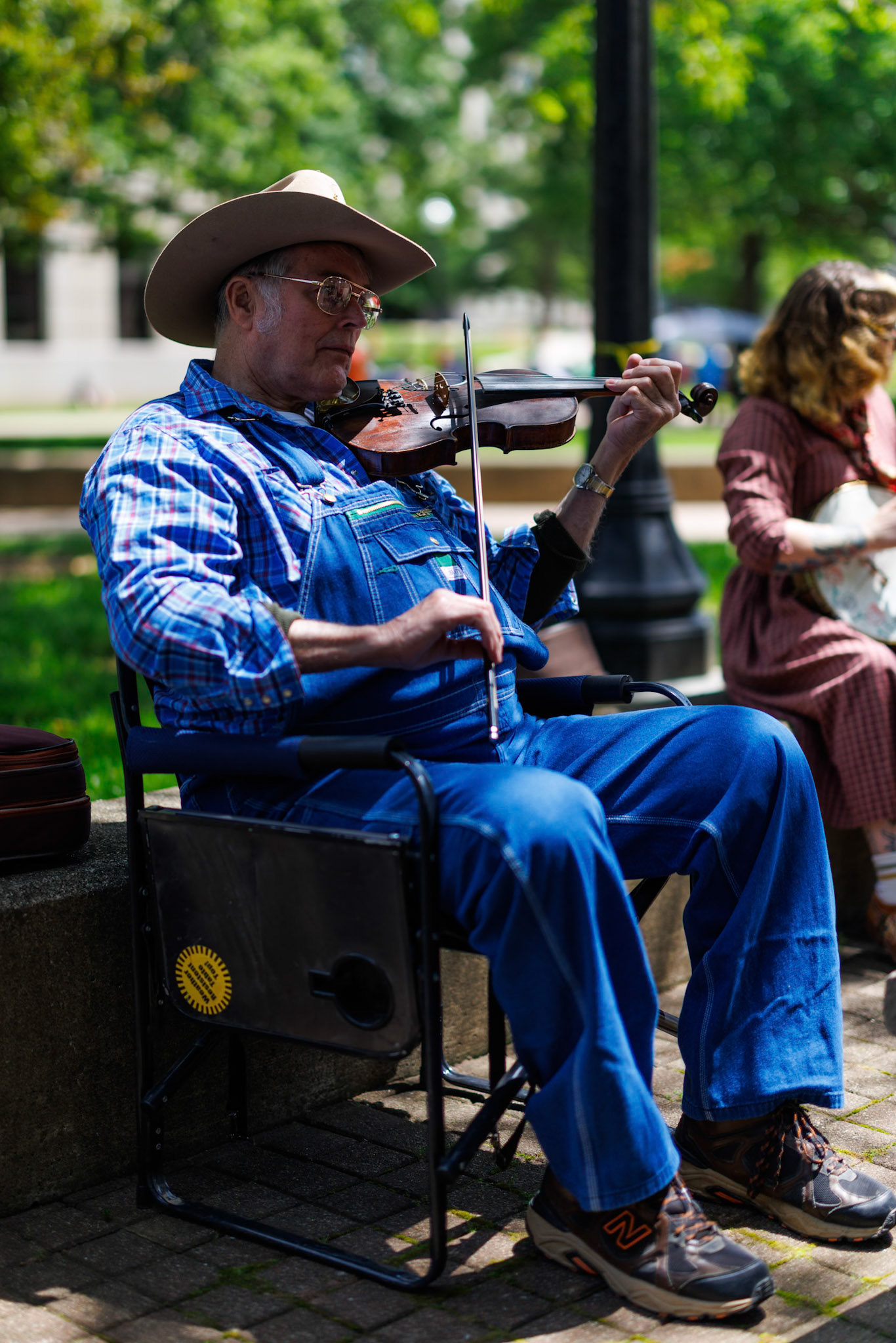 Fiddle player, Vandalia Festival 2025