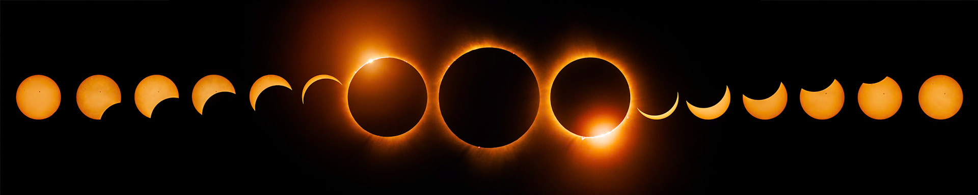 My composite of the 2024 Total Eclipse. Taken in Ohio.