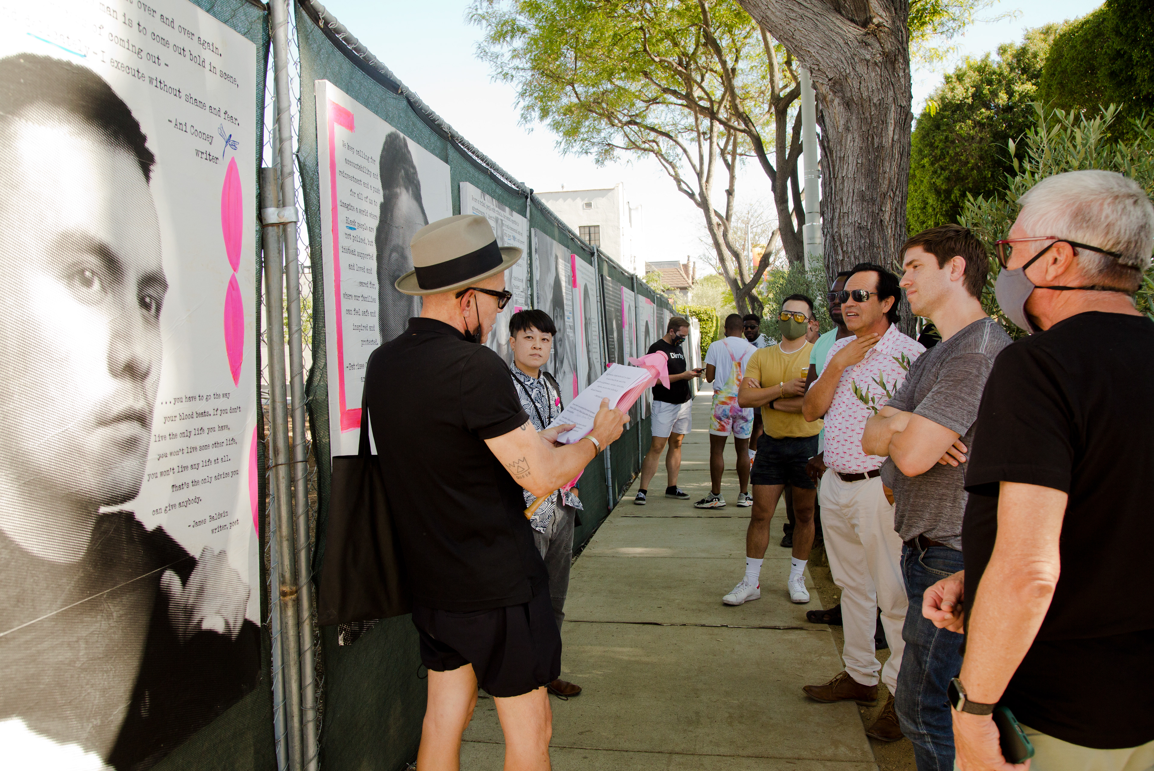 Opening event at site #1 in West Hollywood.