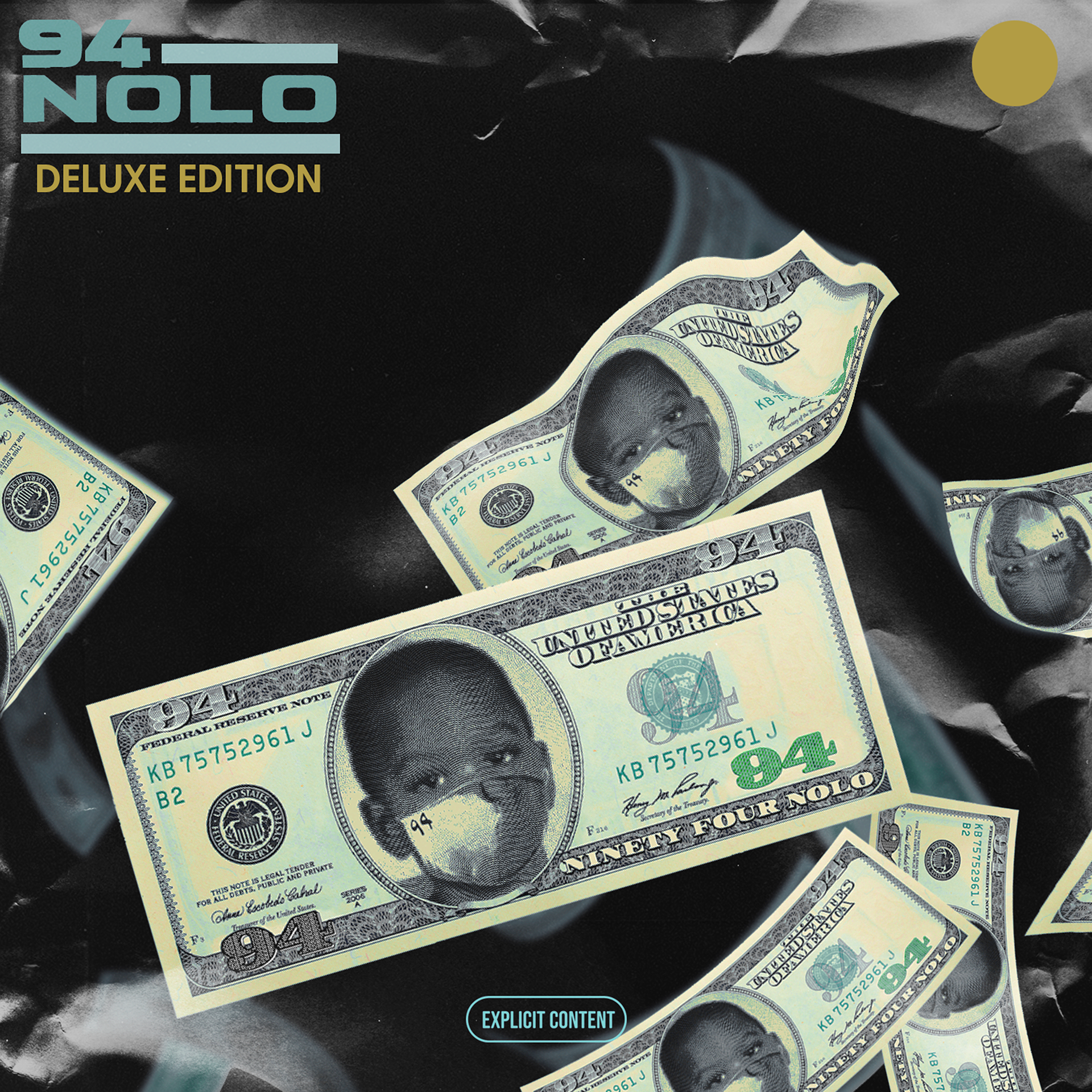 This one I spent hours creating a custom 94 Dollar Bill. 