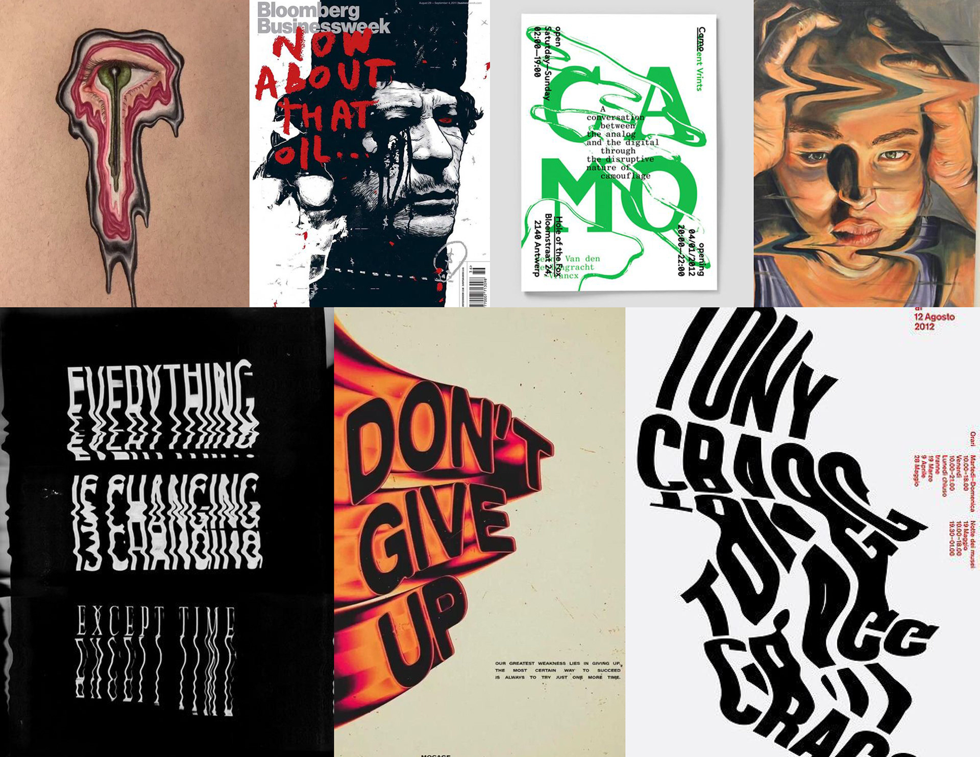 Moodboard I created during the research process