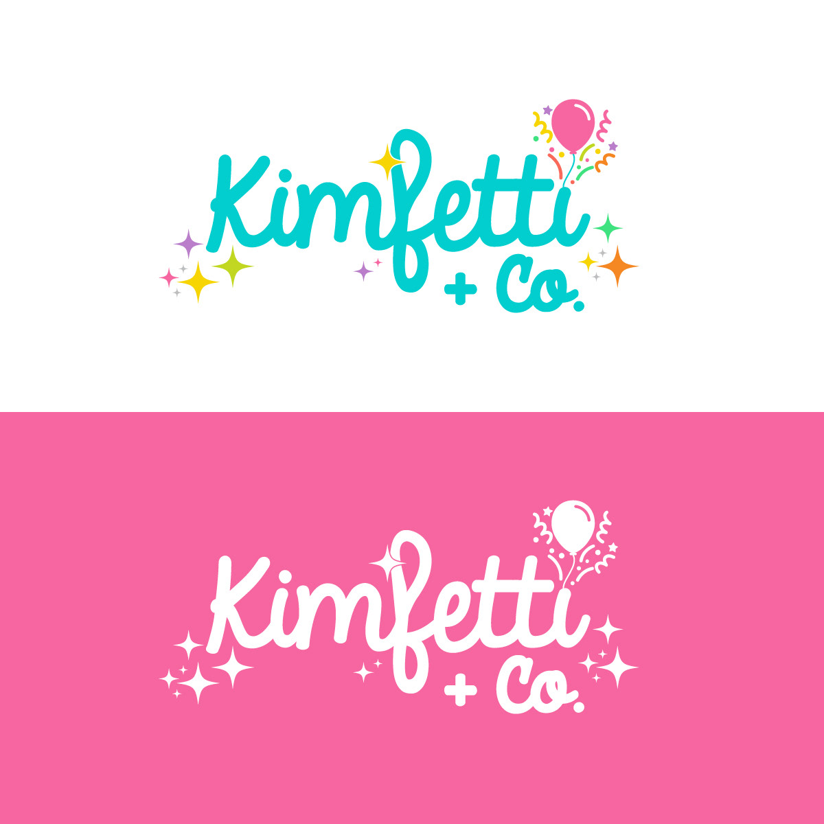 Kimfetti + Co. • Logo Design