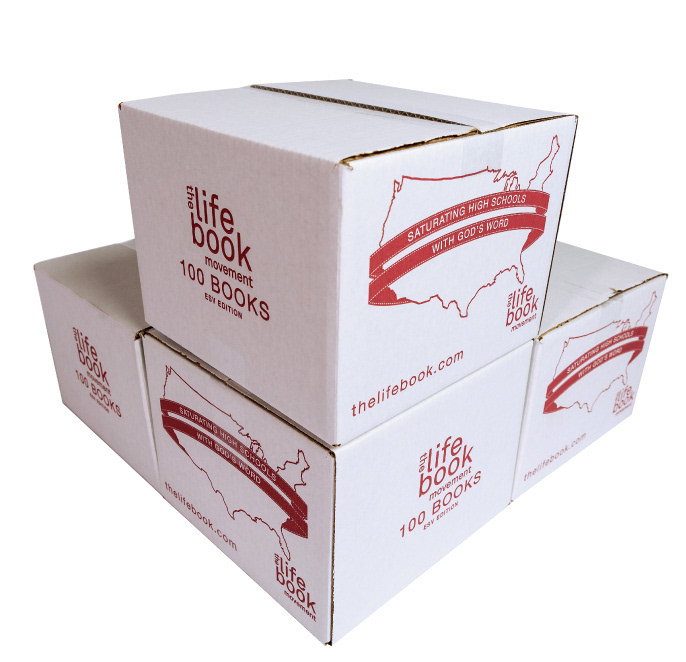 The Life Book / The Gideons International Corrugated Design