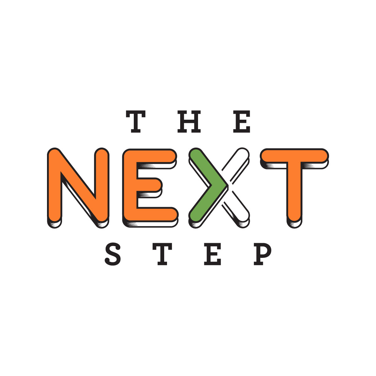 The Next Step • Logo Design
