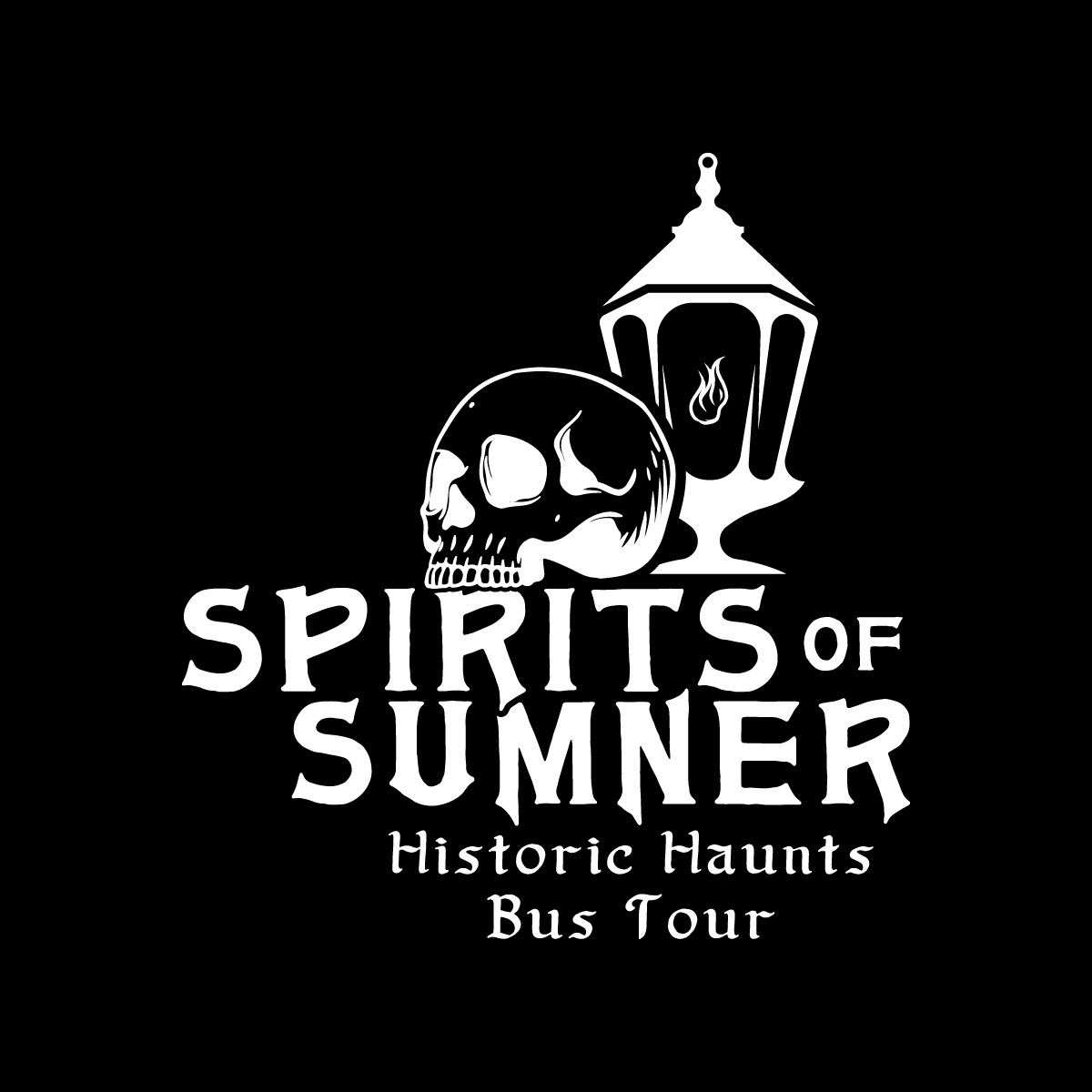 Spirits of Sumner Historic Haunts Bus Tour Logo Design