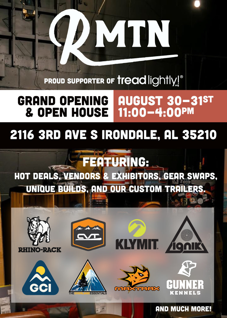 Rustic Moutain Overland Digital Flyer Design