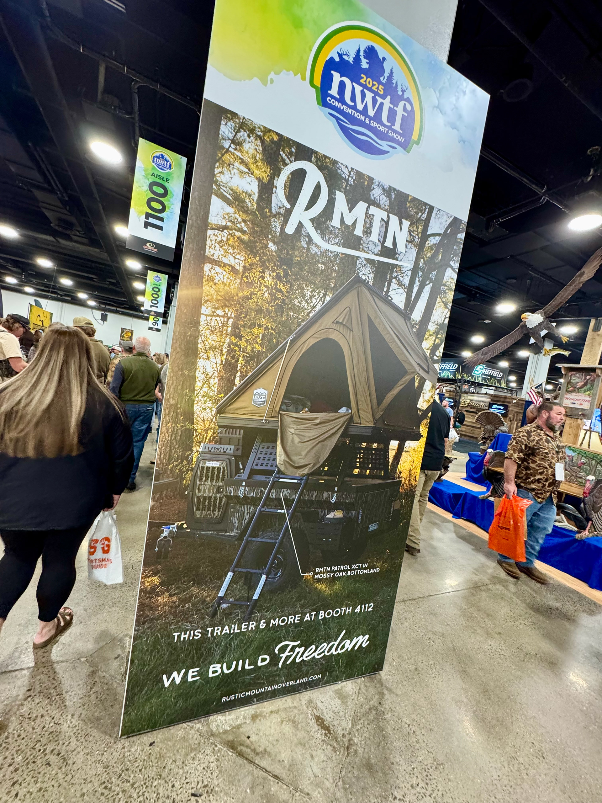 2025 Rustic Mountain Overland National Wildlife Turkey Federation Convention Ad