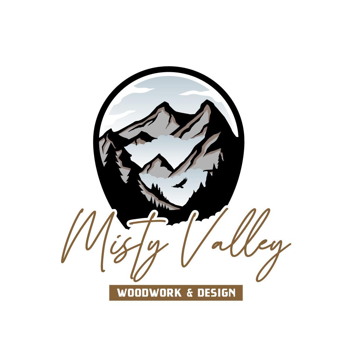 Misty Valley Woodwork & Design • Logo Design