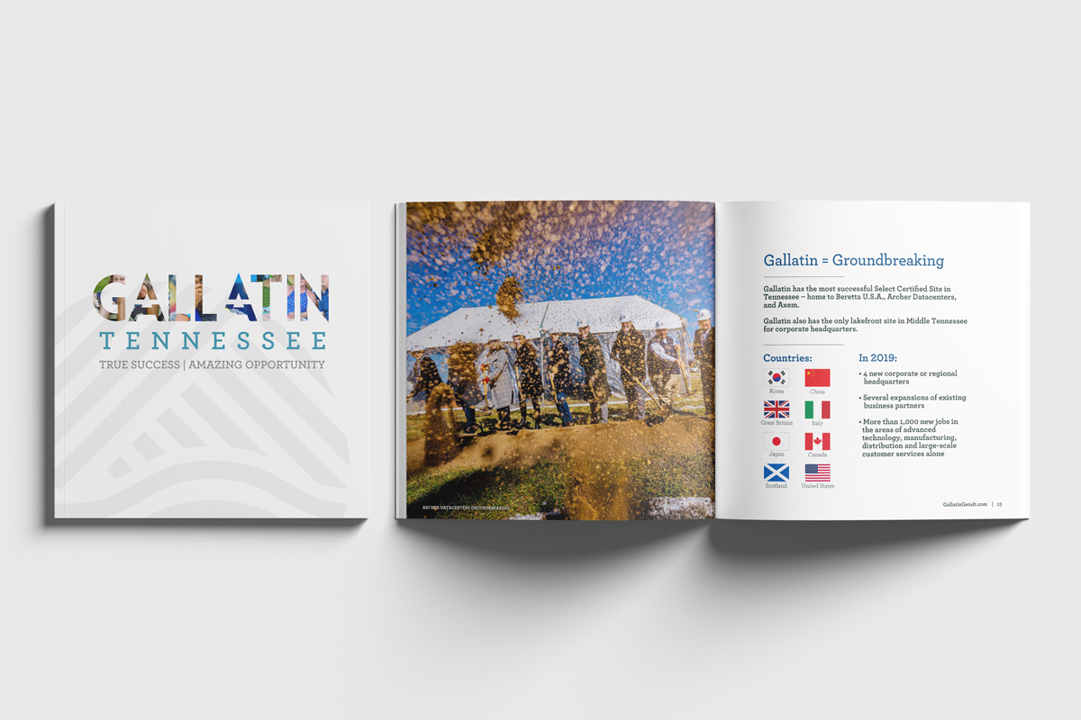 2020 Gallatin Economic Development Agency Annual Report - Spot Gloss, Diecut