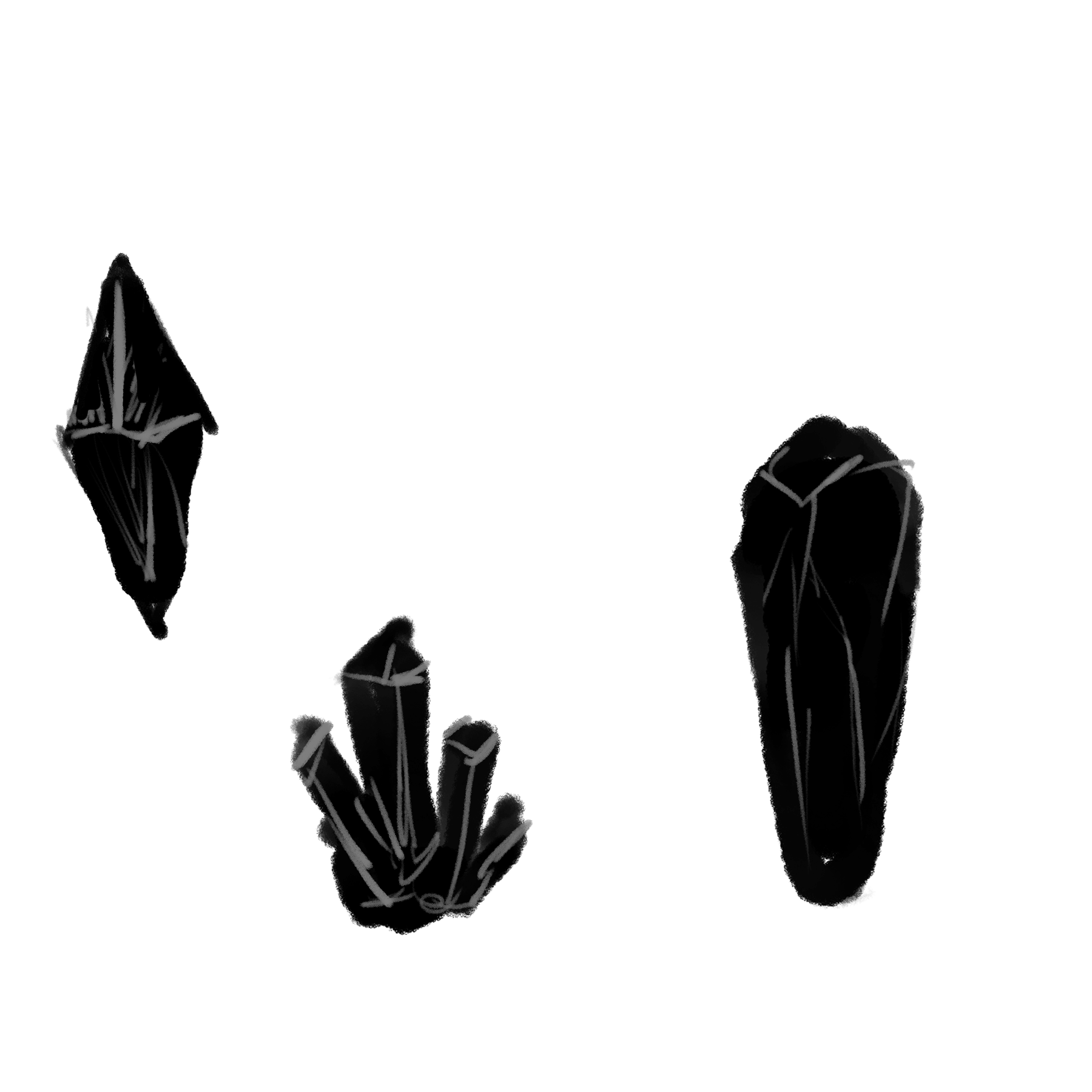 Crystal Silhouette, Clip Studio Paint 2023