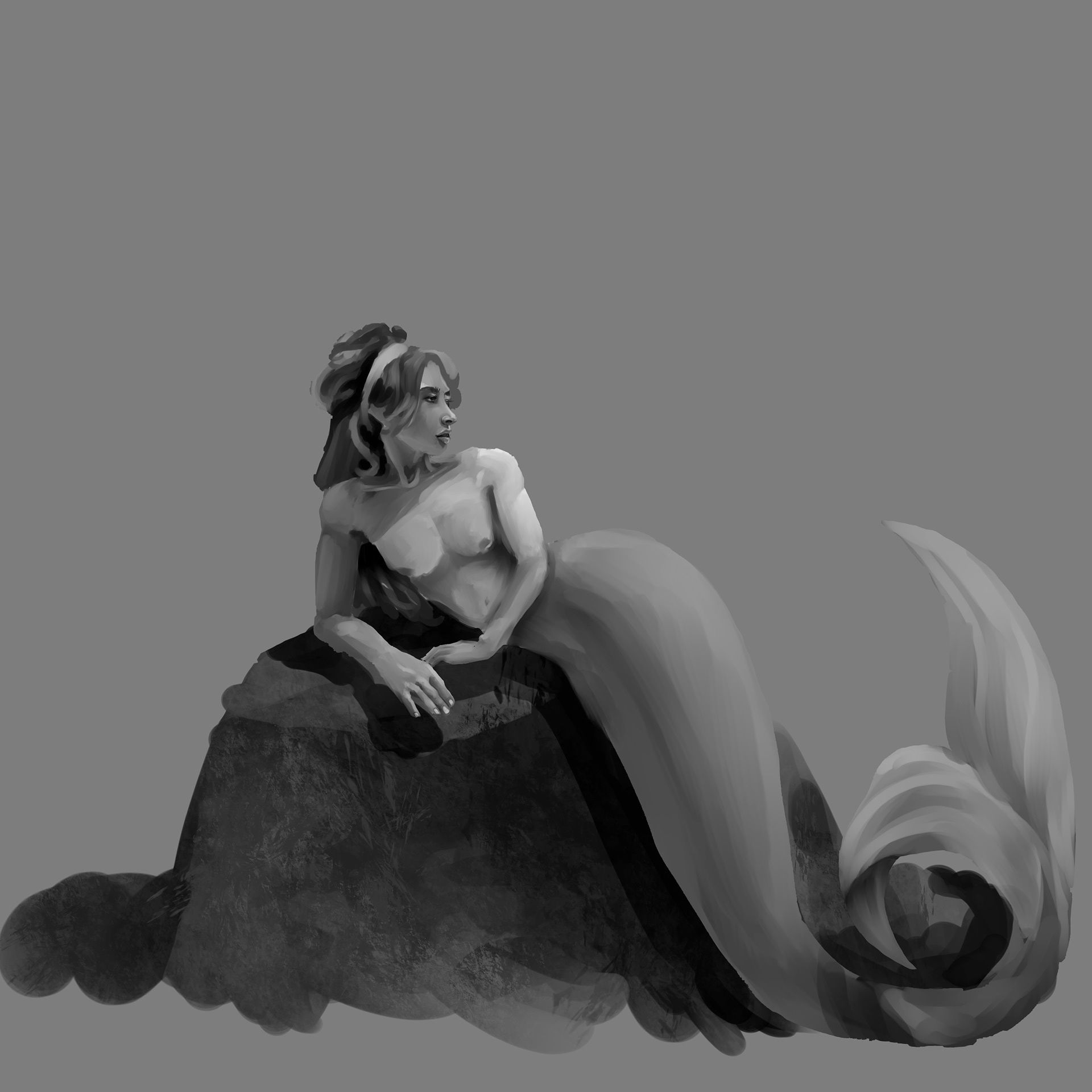 Mermaid, Clip Studio Paint 2025