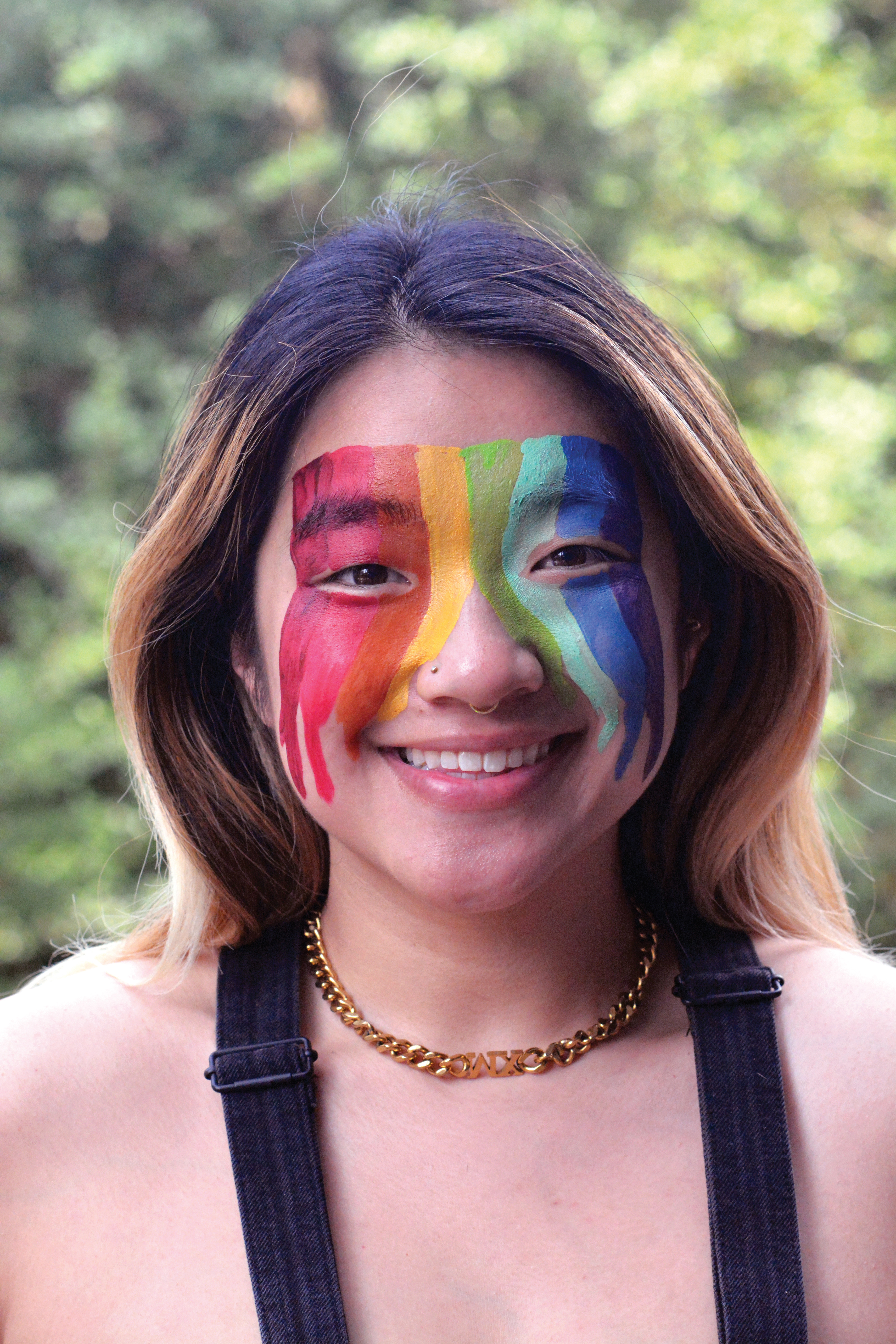 Dripping Rainbow - Model: Mikaela Smith