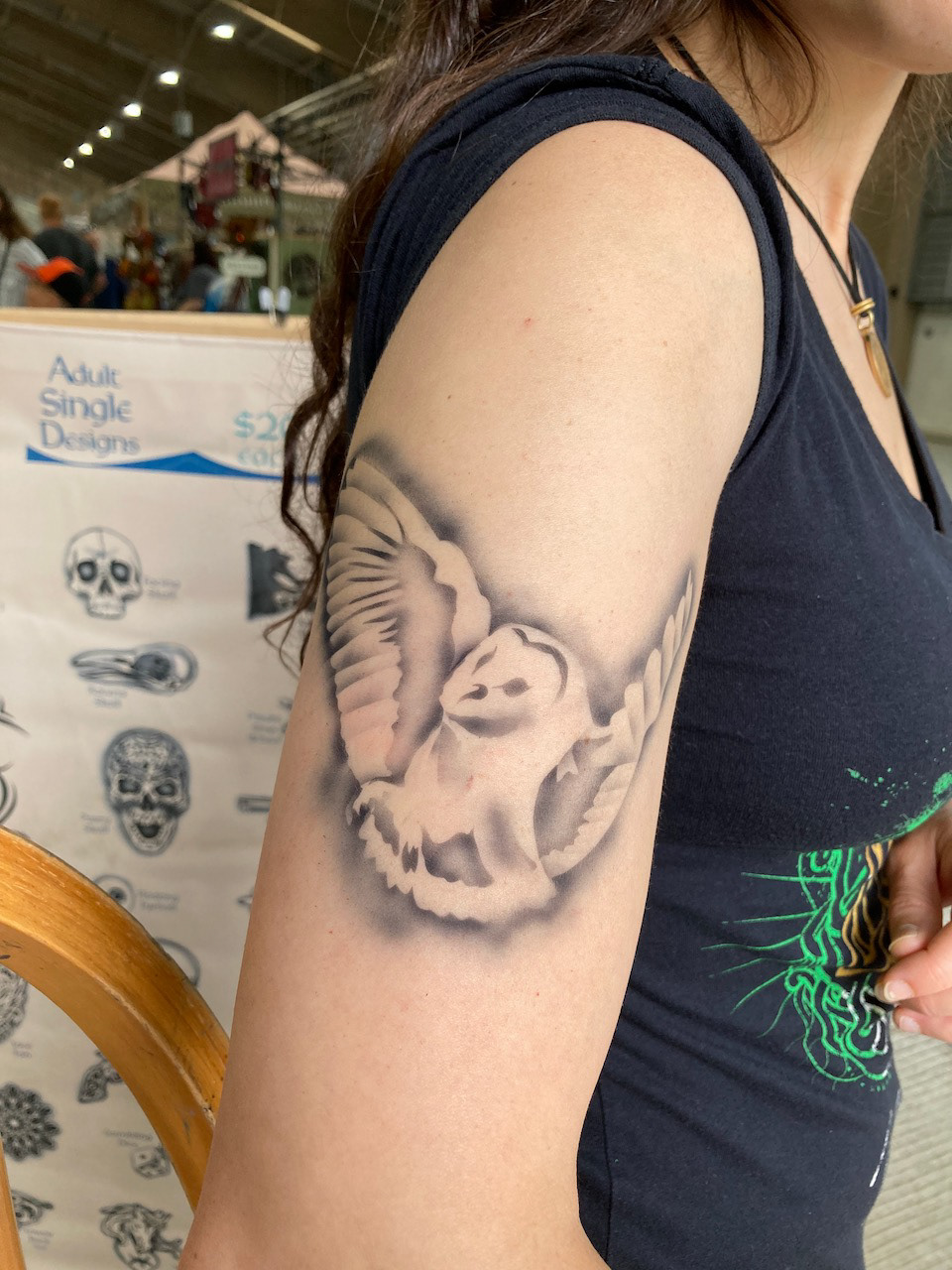 Barn Owl Tattoo