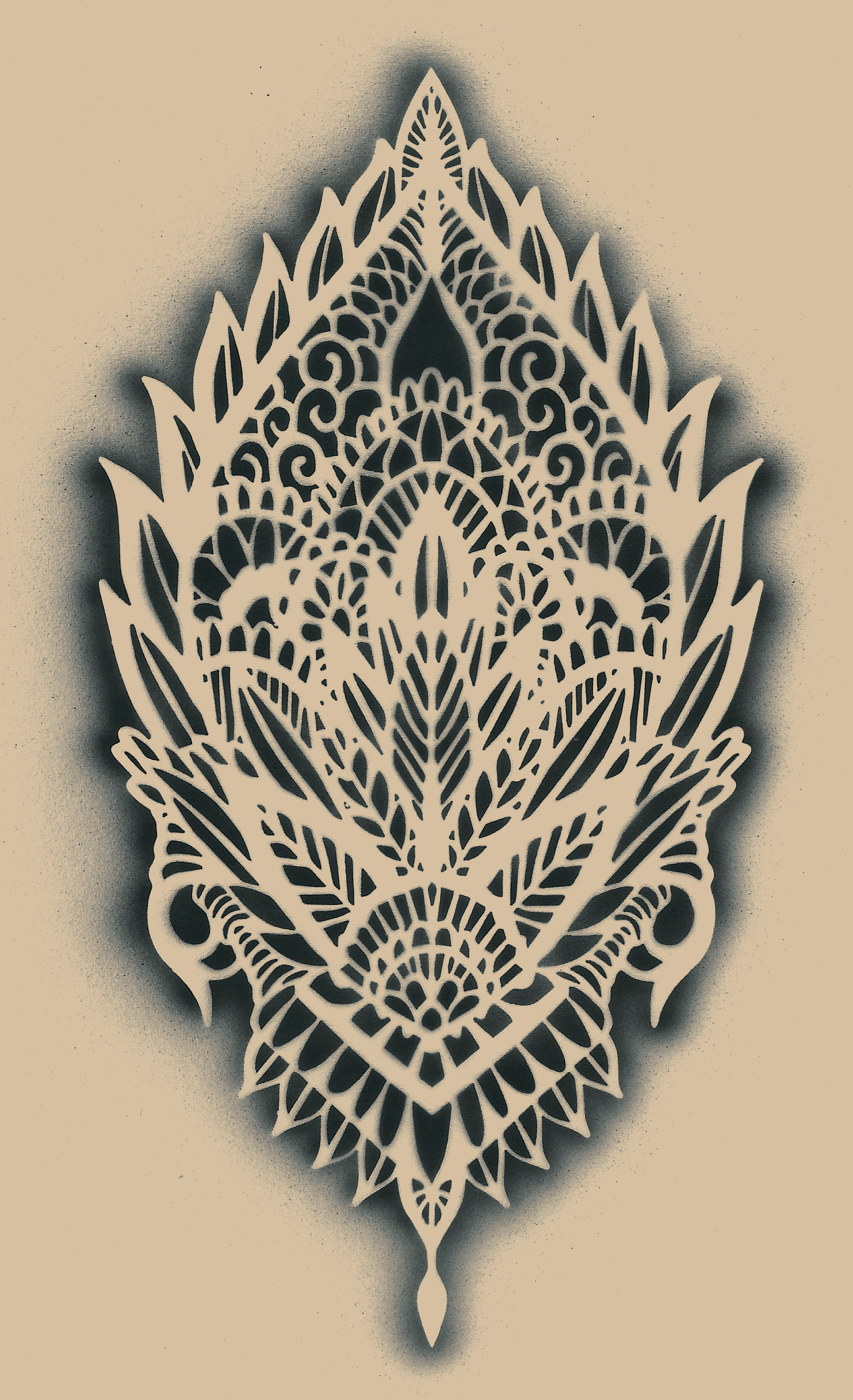 Lace Fan