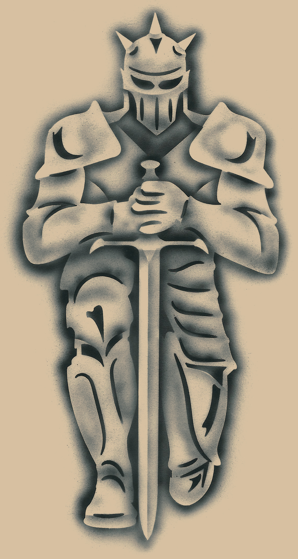 Kneeling Knight
