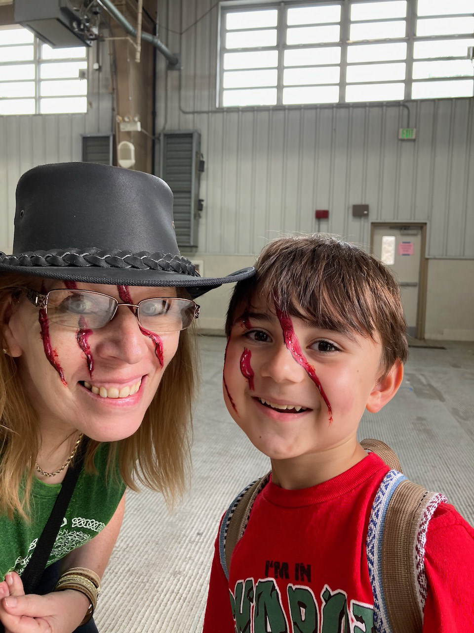 Claw Marks Face Paint