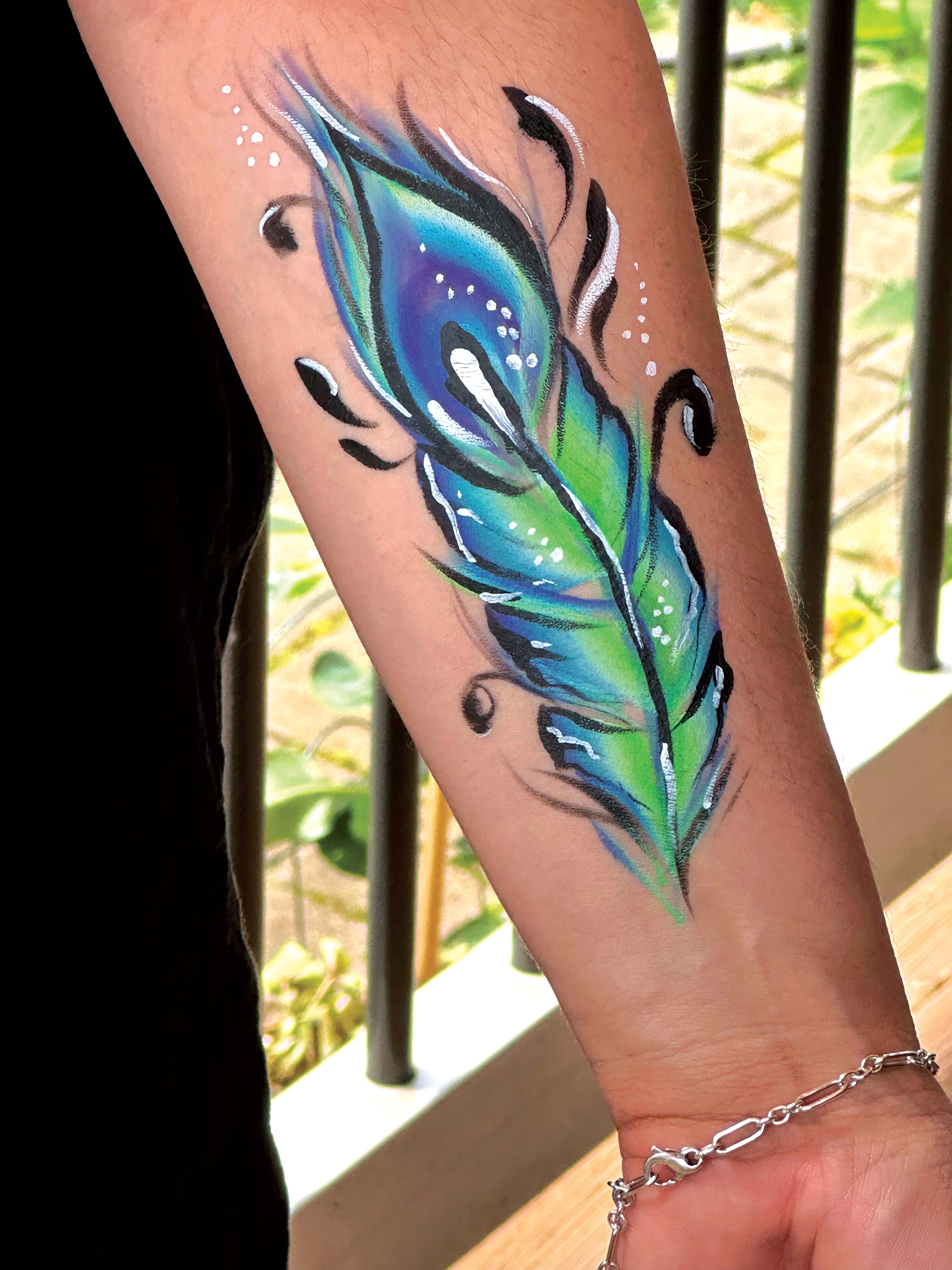 Peacock Feather (arm)
