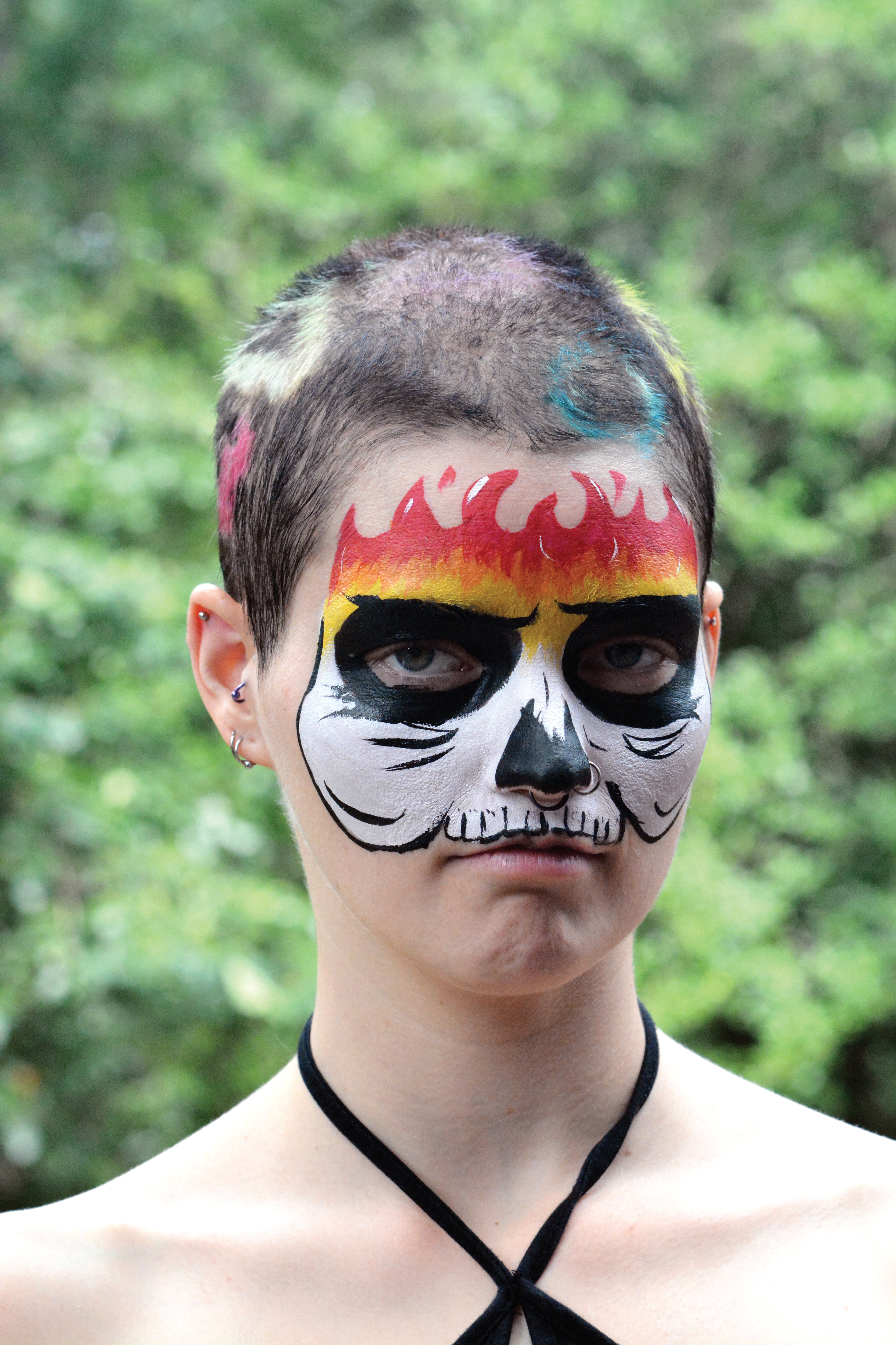 Fire Skull - Model: Orion Krause