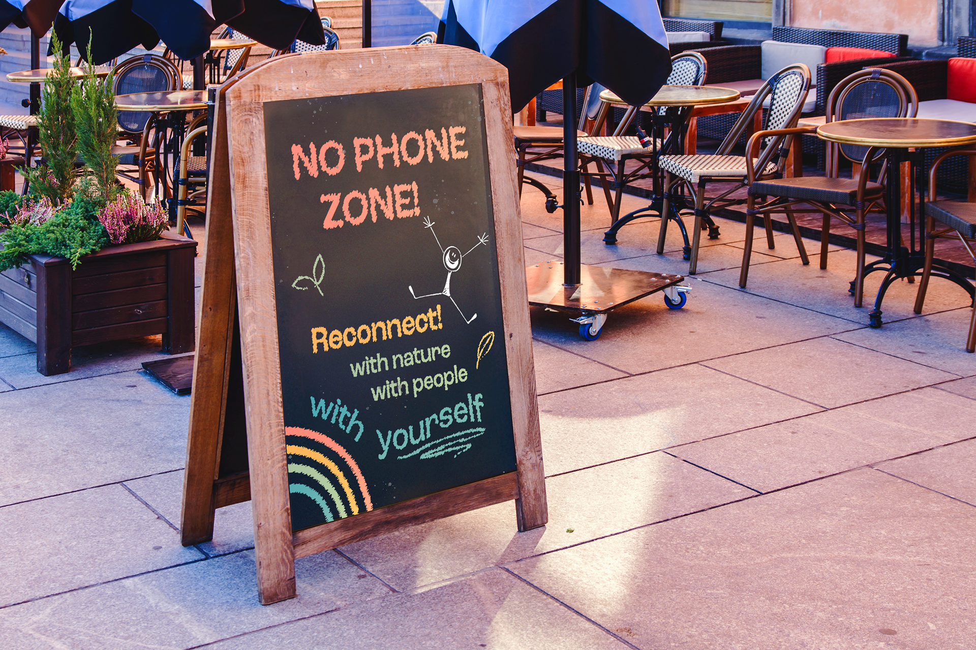 Chalkboard mockup
