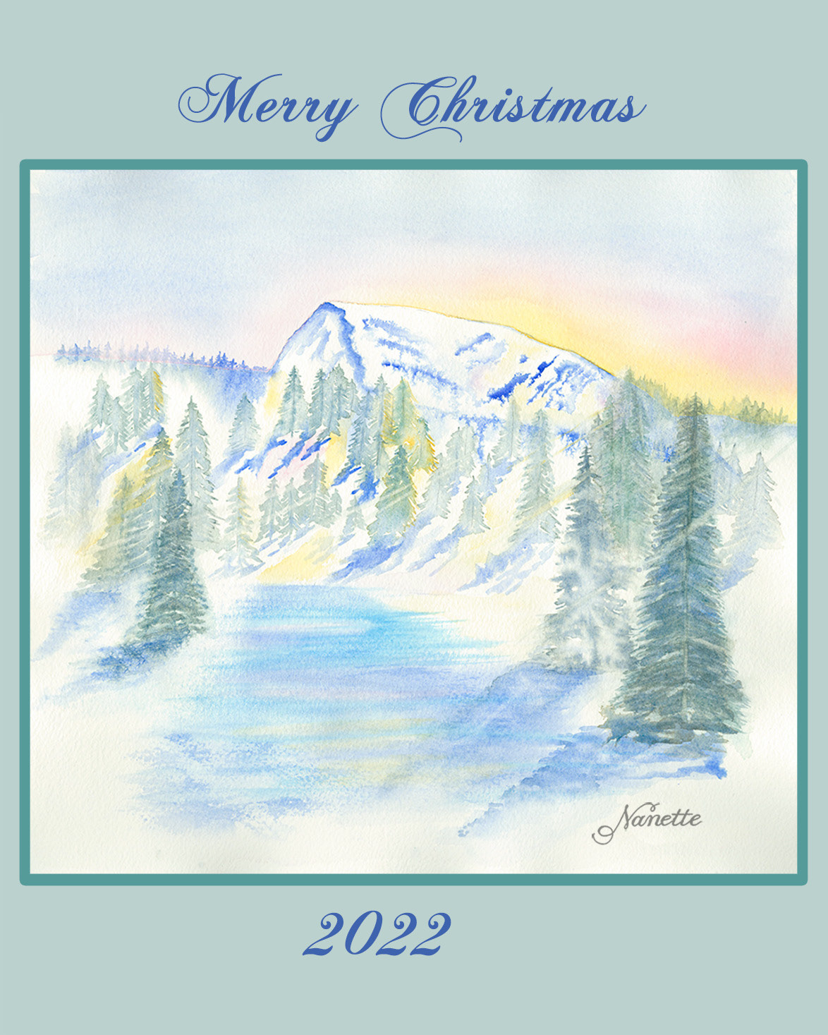 Frog Lake and Elephant Back Mtn.