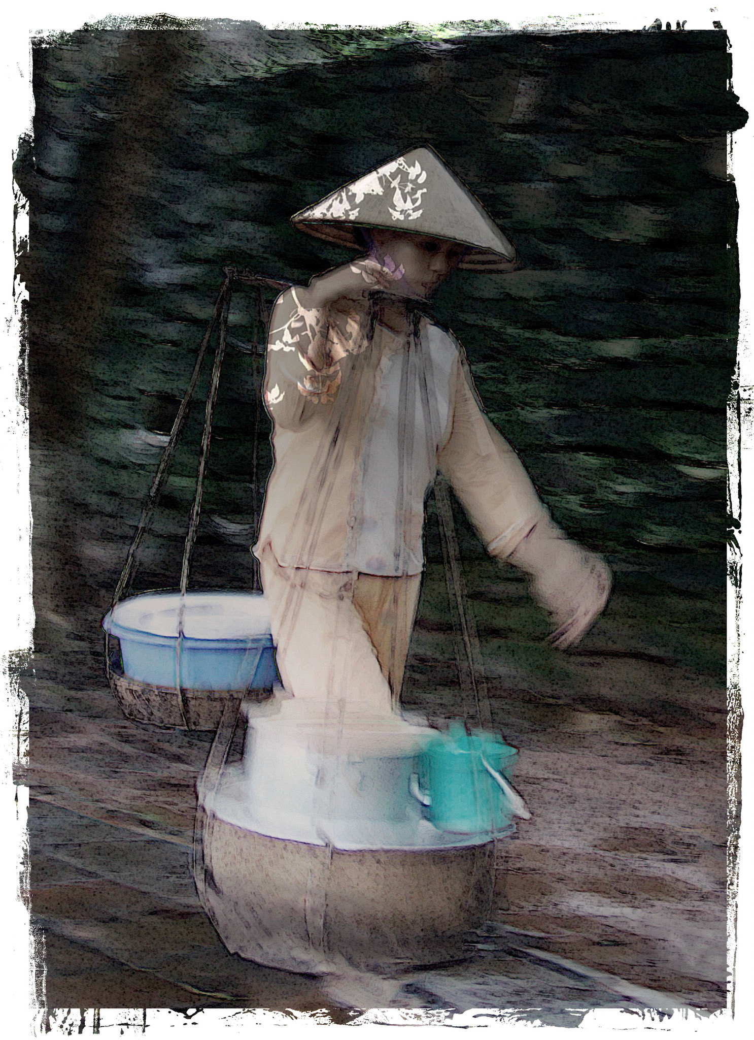 Woman from Ao Nang green