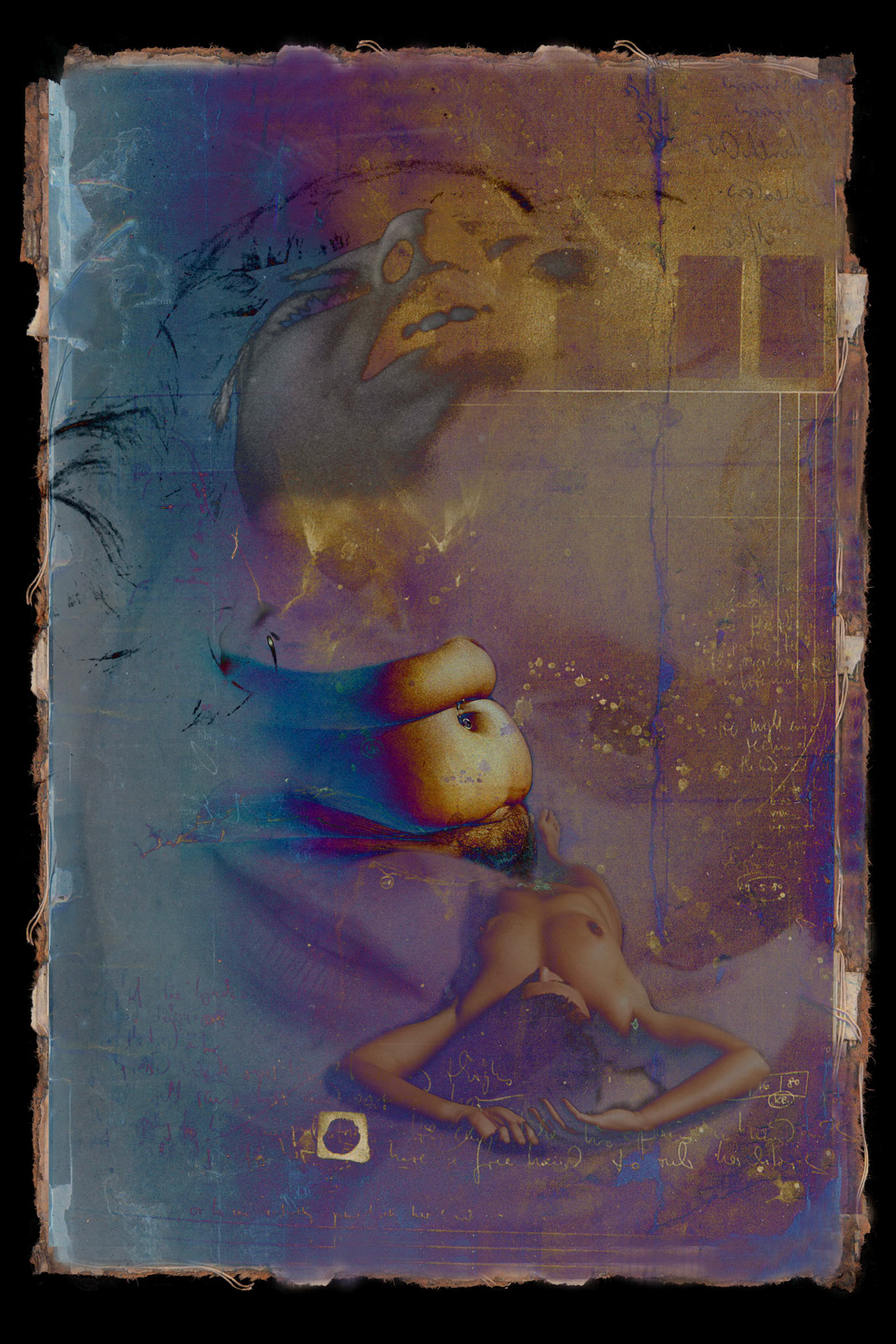 Subtle erotic symbolism