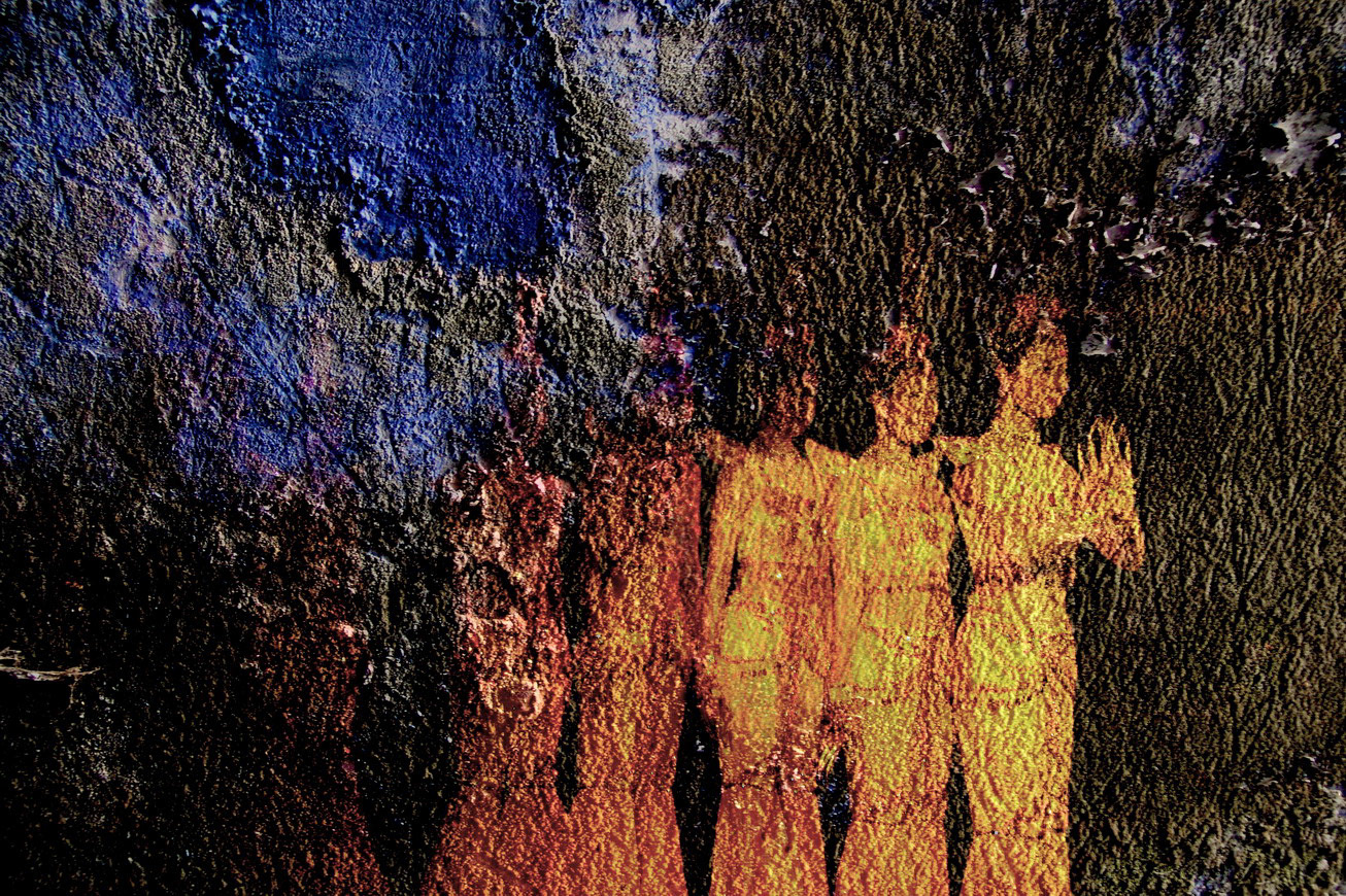 Caught by the mountain