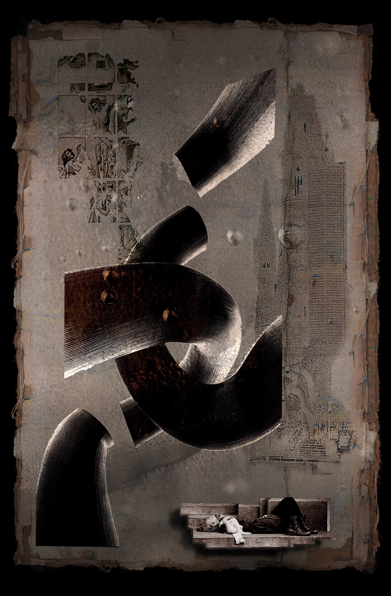 This series summarizes my impressions during a visit to the city of Berlin: A highly energetic mix of history vs contemporary life, art, business and international culture. Underlining the fact that sex is often a part of marketing and sales efforts, and that extreme differences between rich and poor are also part of the pulse of Berlin.