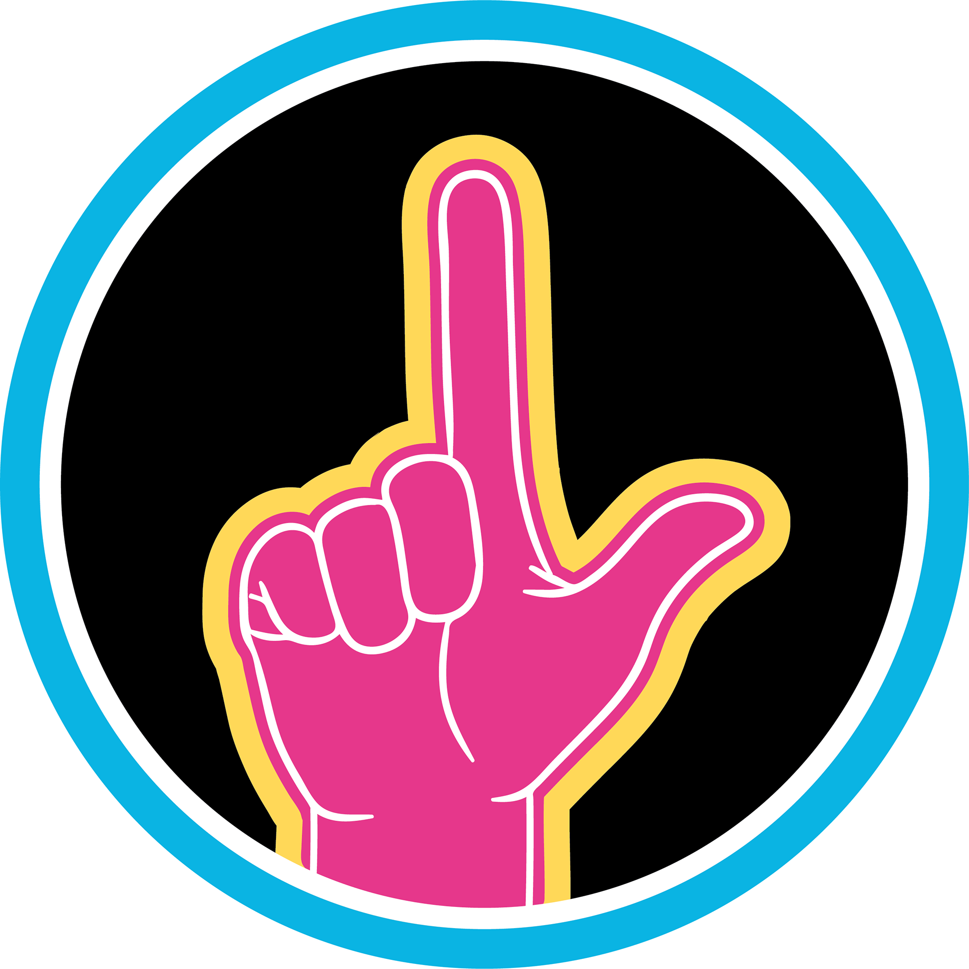 Icon Logo for Layout and Media Experts Graphic Design Club at Florida Southern College