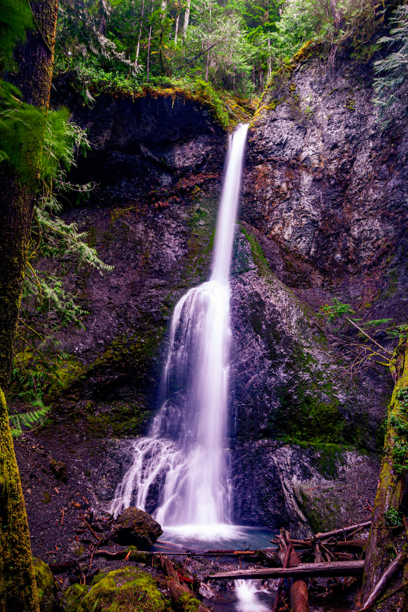 Marymere Falls, Lake Crescent, Washington