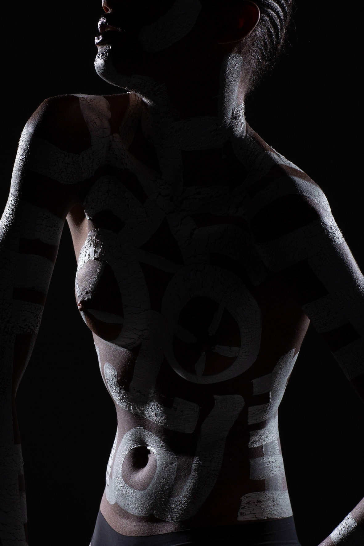 GRACE JONES inspired by Keith Haring body painting - Raul33
