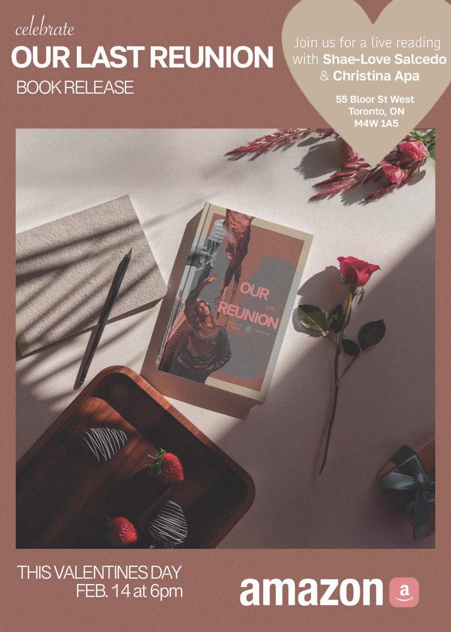 Book Release and Live Reading Poster (Designed by Hannah Poulton)