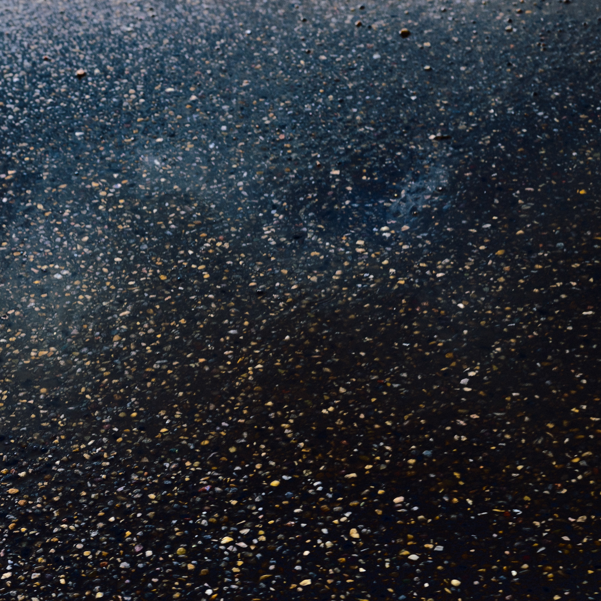 Wet Gravel Close Up, 2022