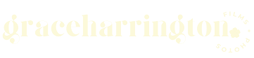 Grace Harrington logo for her films and photography