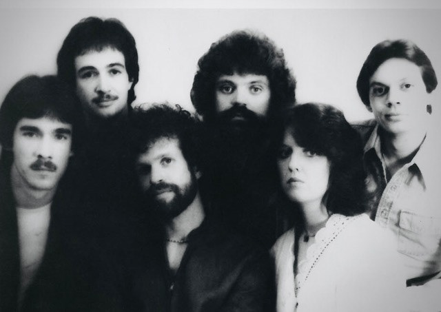 Fireworks 1977-L to R Mark Christian, Lanny Avery, Marty McCall, Chris, Cindy Lipford, Gary Pigg