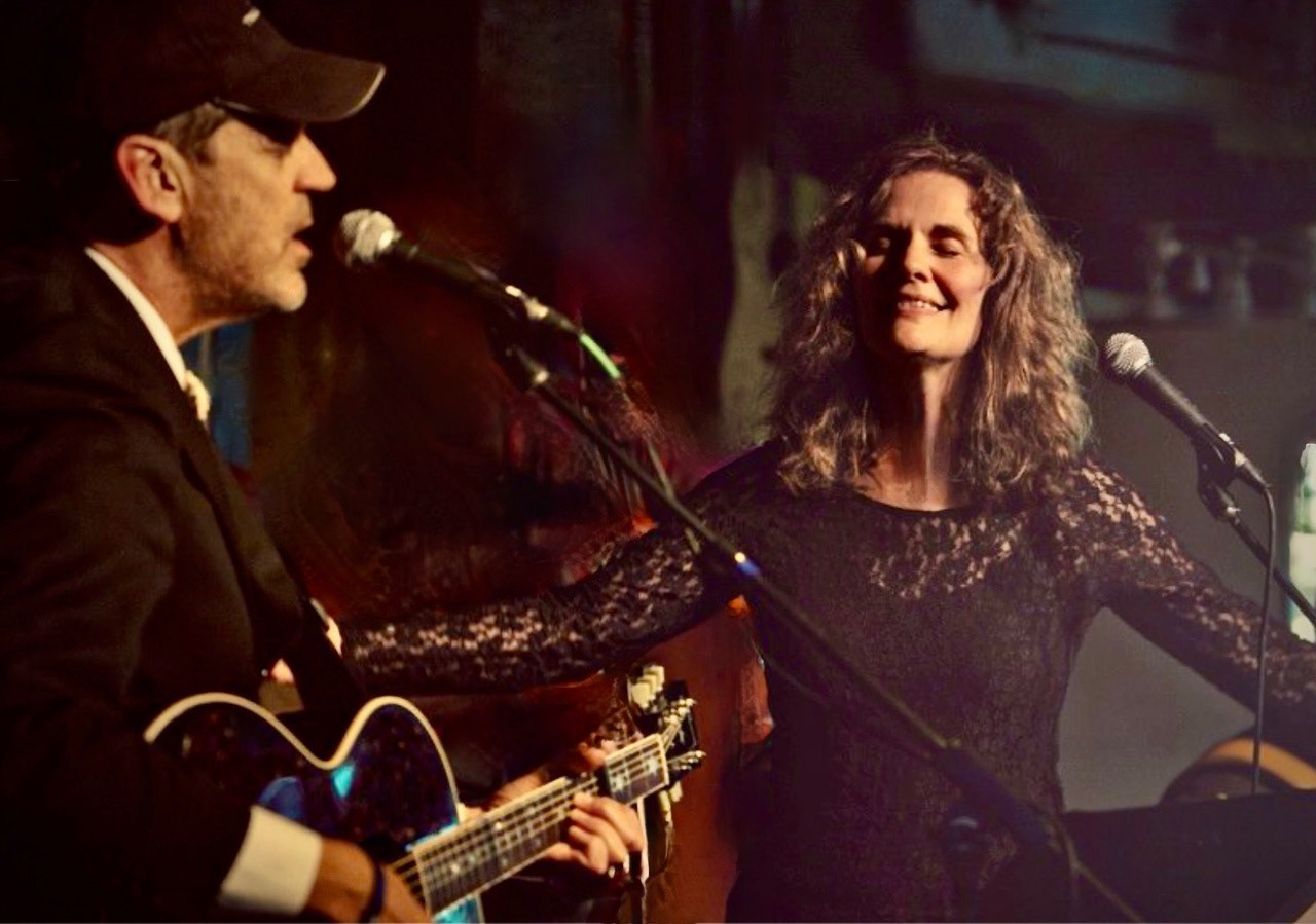 Chris and Jan in concert