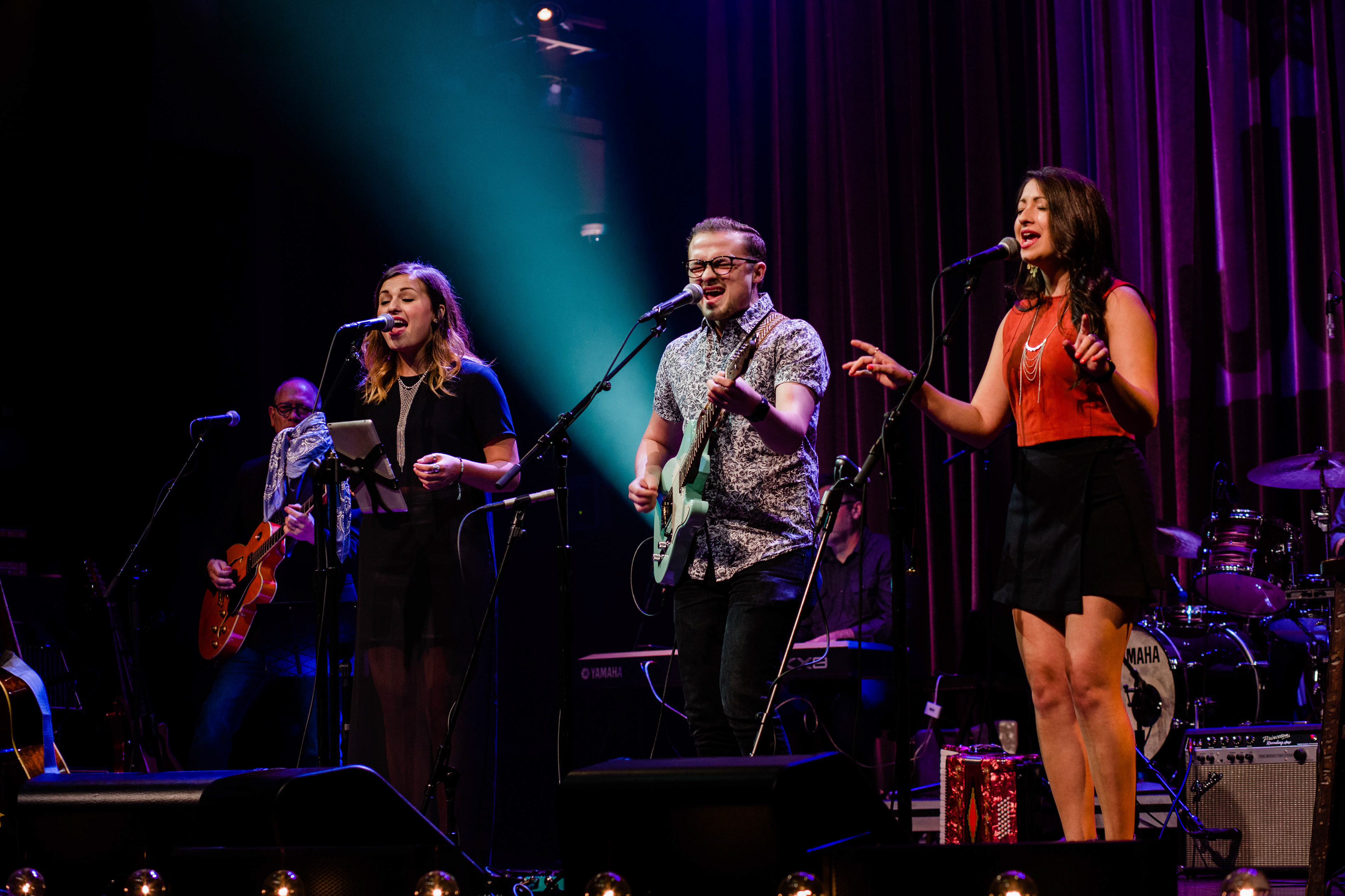 Daves Highway perform at the Rodeo & Juliet Show-Franklin Theatre