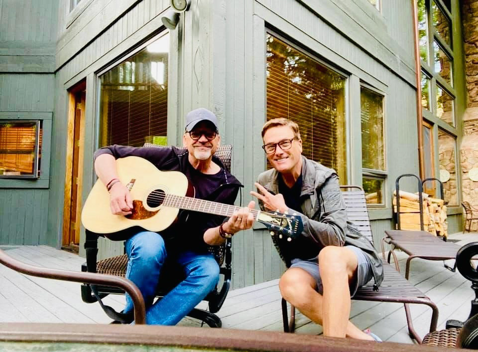 Chris and Michael W Smith in BC 