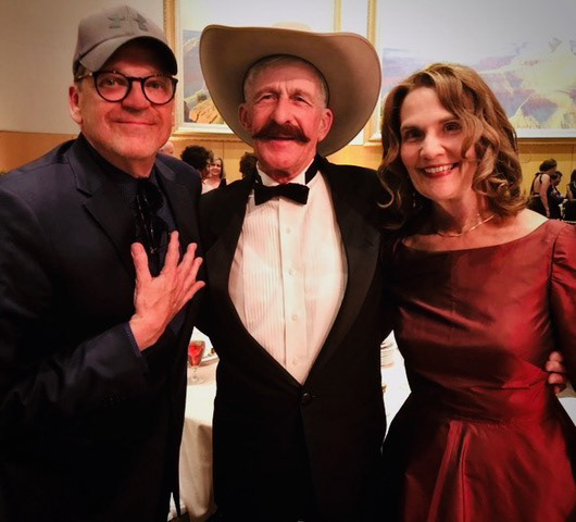 Chris, R.W. Hampton & Jan at Western Heritage Awards