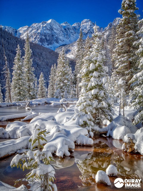 Winter in Ouray County CO