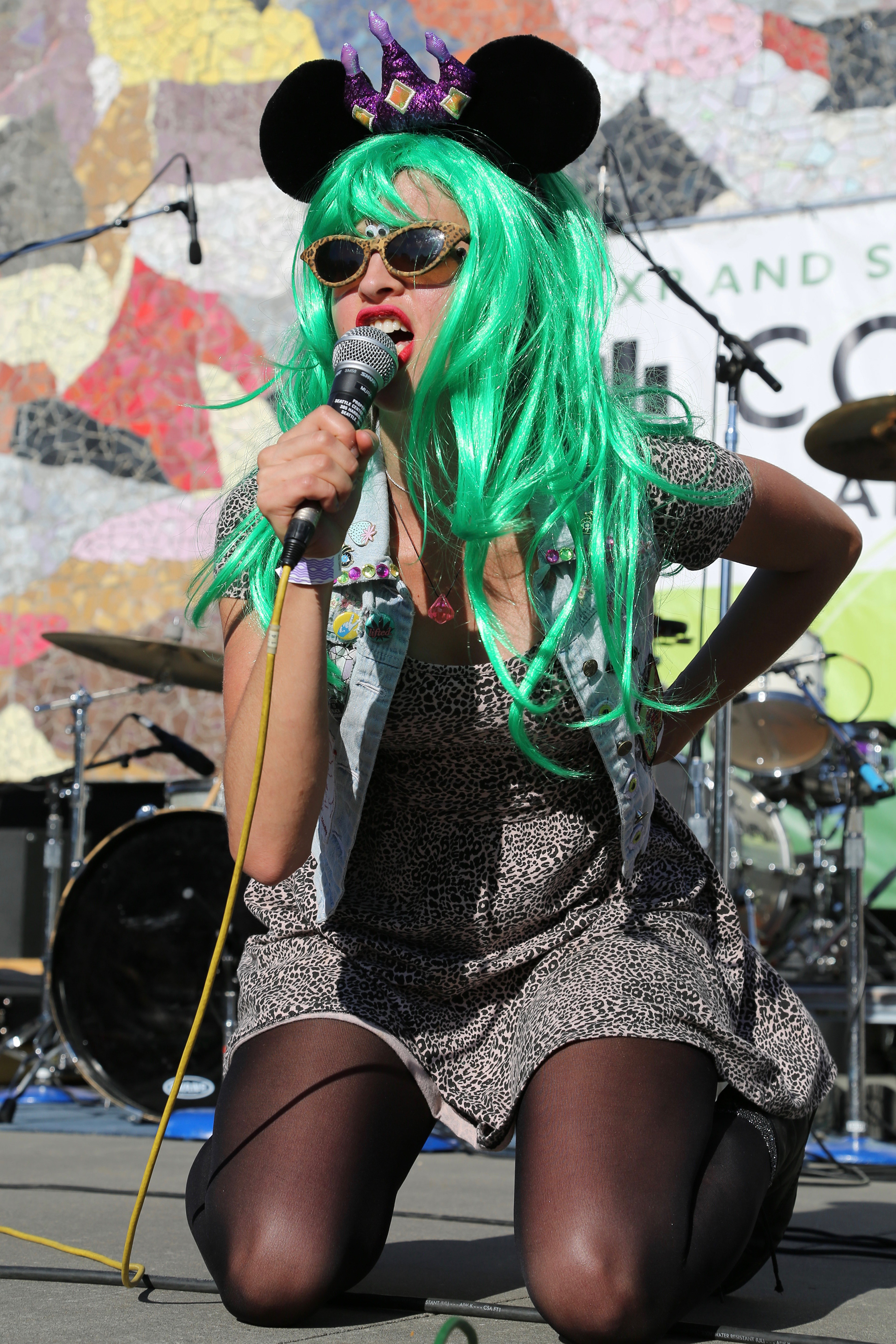 Mommy Long Legs, Mural Amphitheater, Seattle, WA
