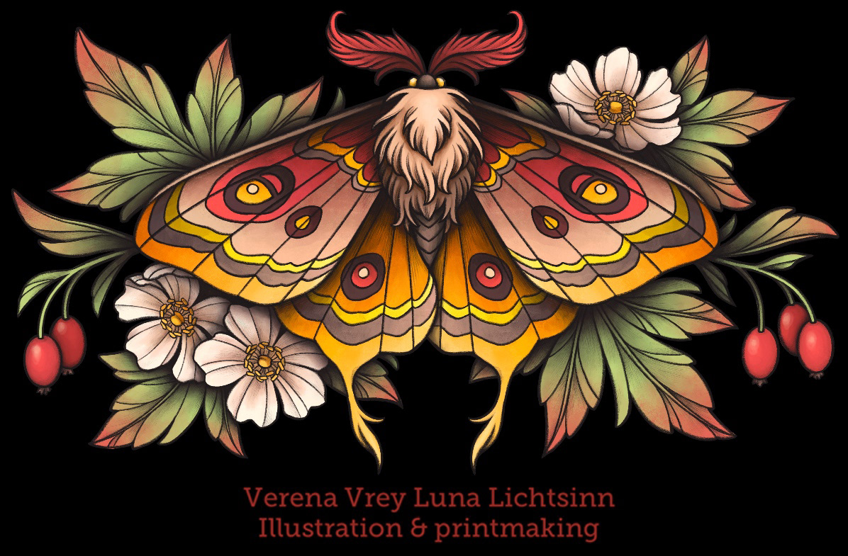 Verena Vrey Luna Lichtsinn Illustration