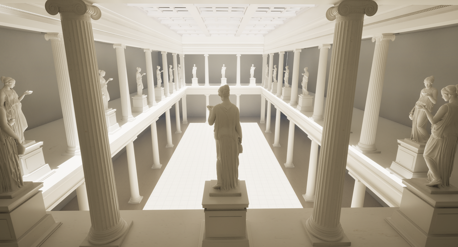 Exhibtion Model - Blender / Unreal Engine