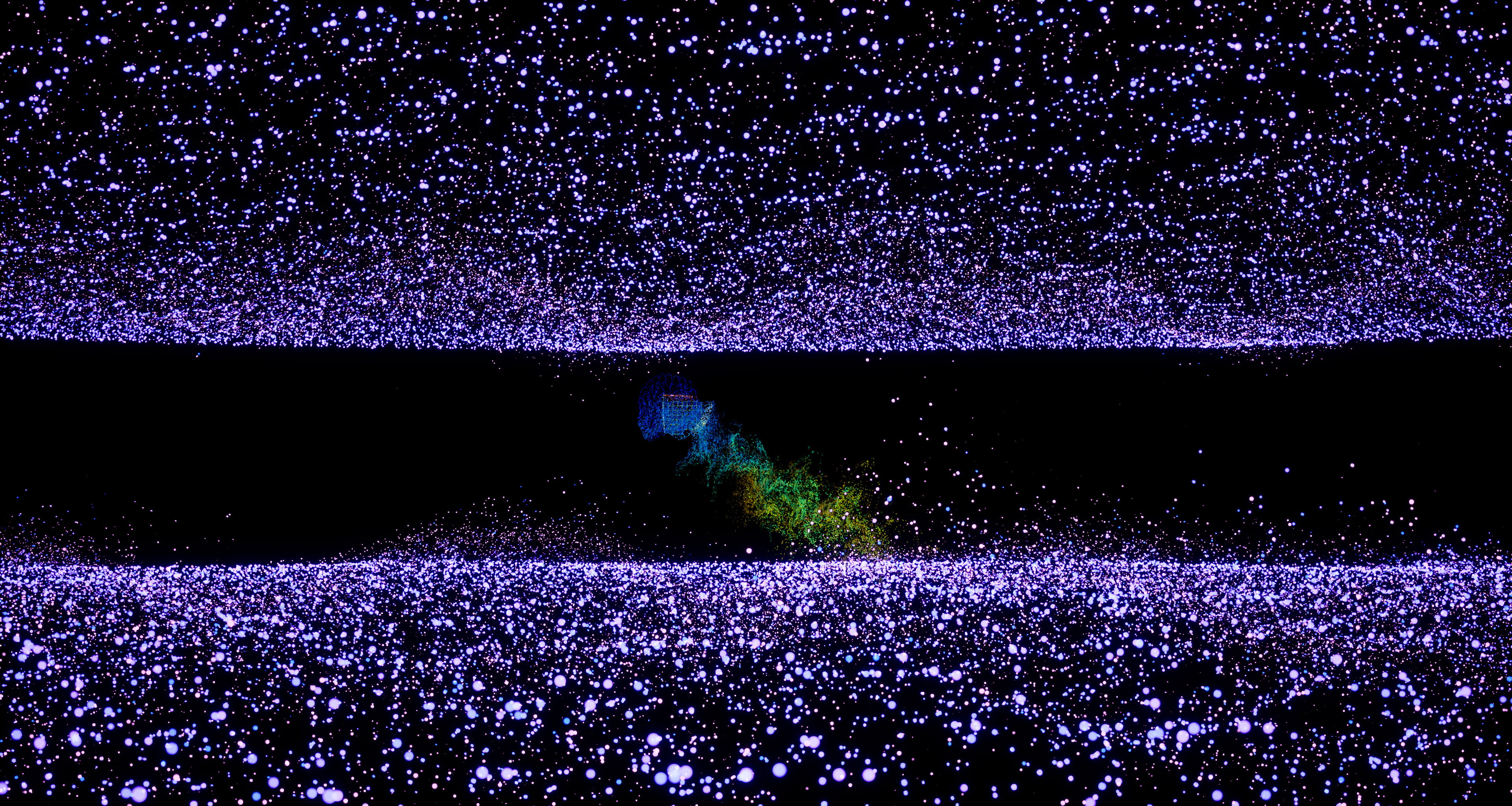 Created in the frame of 4+3=1 program at Saavy Contemporary - Unreal Engine