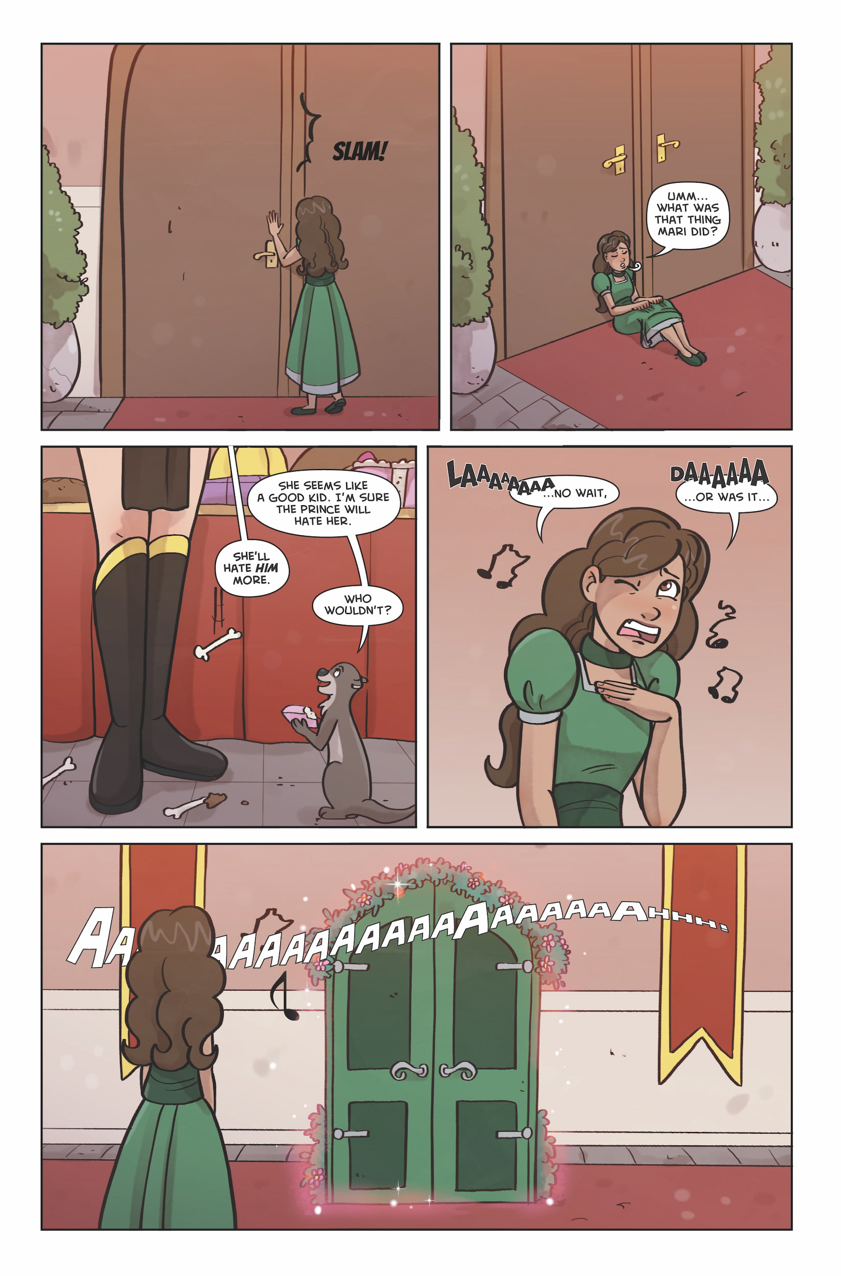 From "Princess Paradox" #2 by Taran Barker and Nadine Scholtes