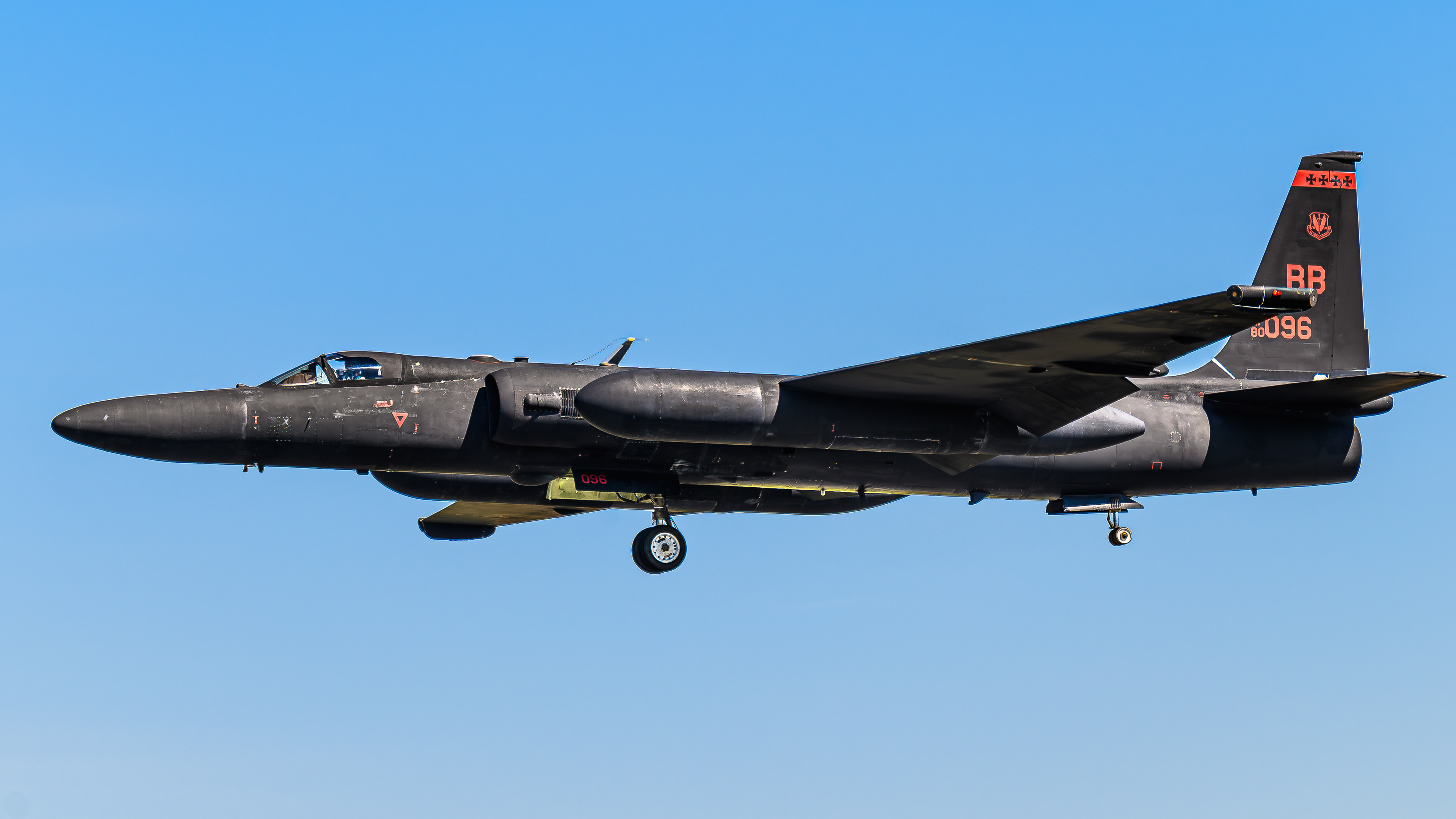 Lockheed U-2S - 80-1096 / BB - United States Air Force - RAF Fairford - July 2024