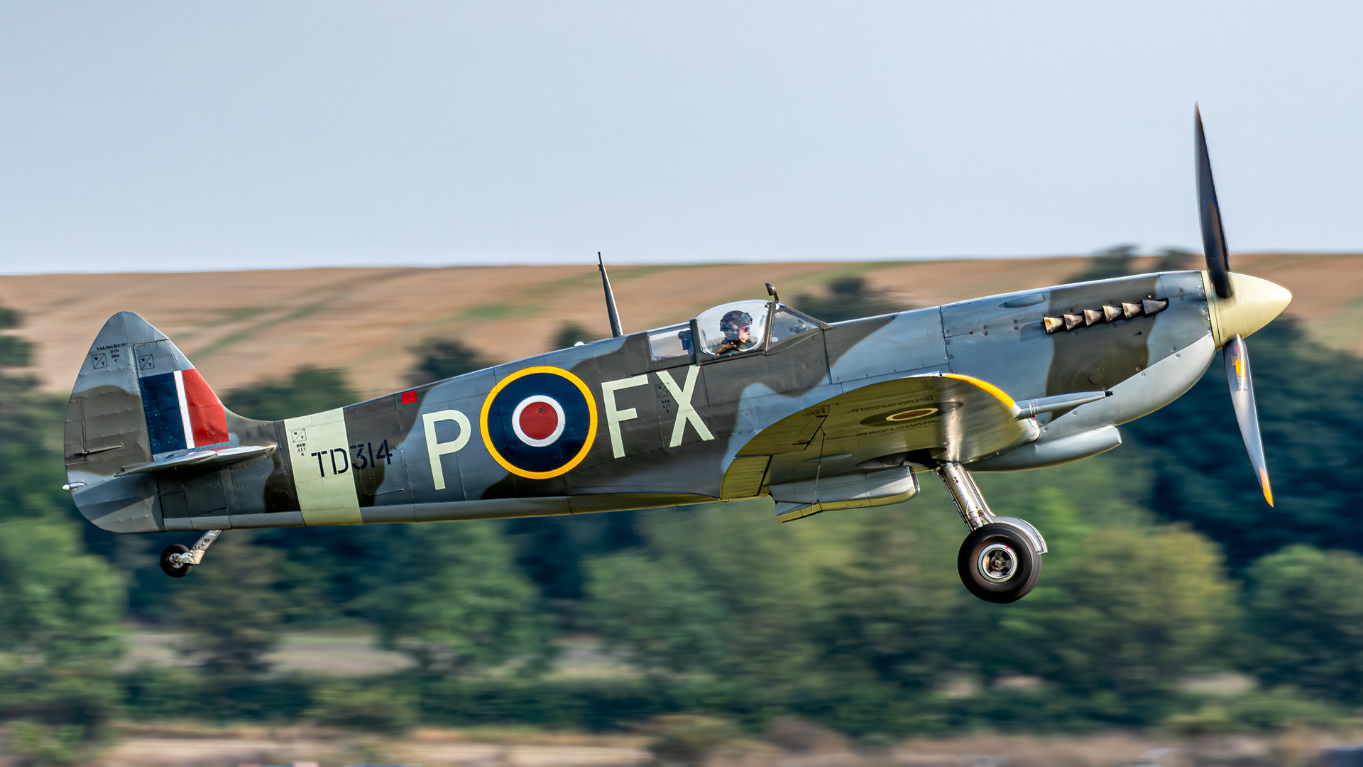Supermarine Spitfire Mk HF IX - G-CGYJ / TD314 - IWM Duxford - September 2021