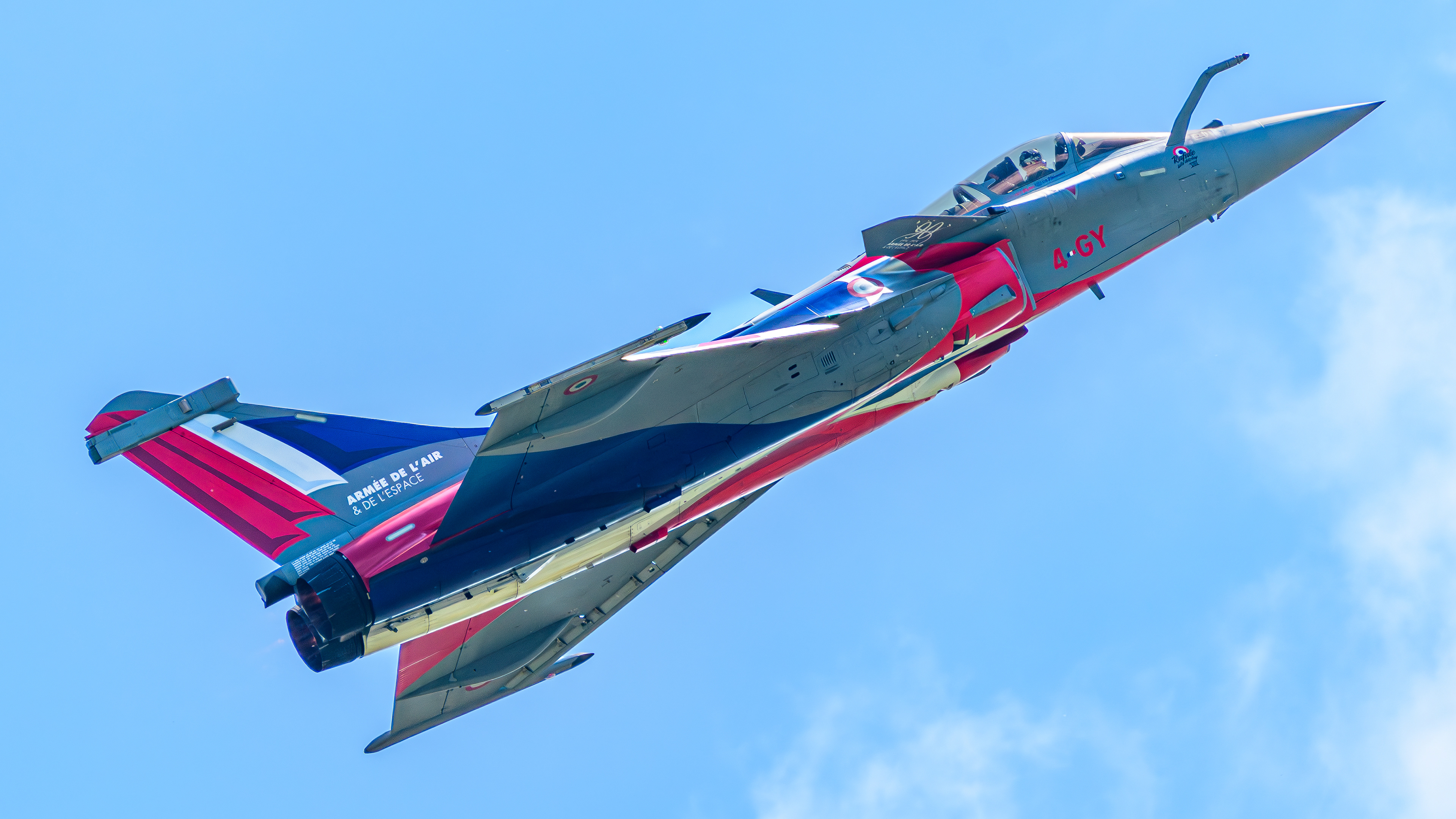 Dassault Rafale performing at IWM Duxford in June 2024. Registration / serial C146 / 4-GY